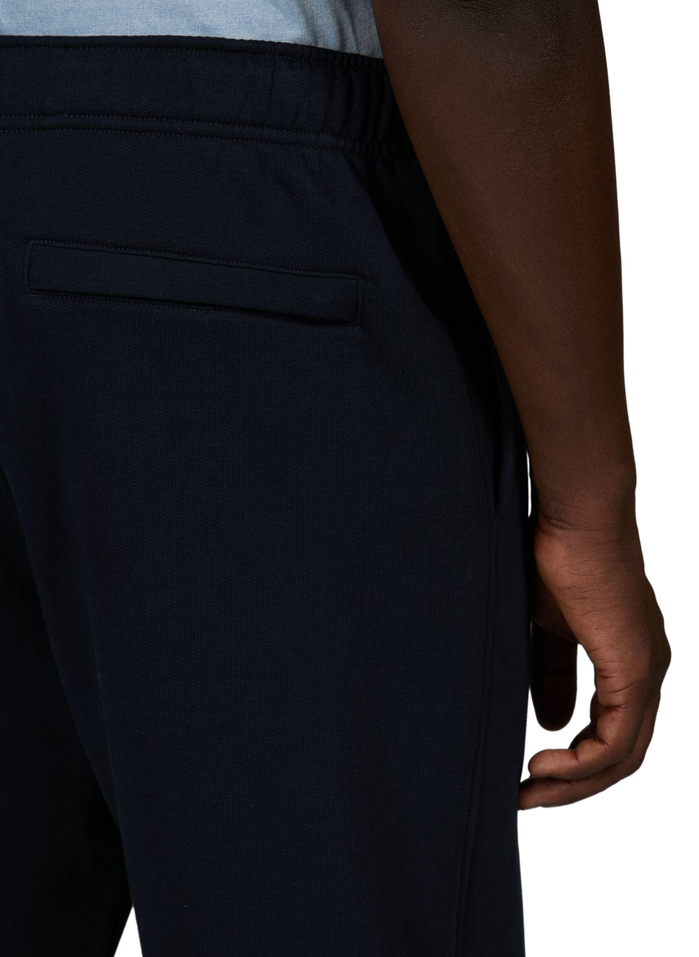 Straight-leg cotton joggers GUESS Blue