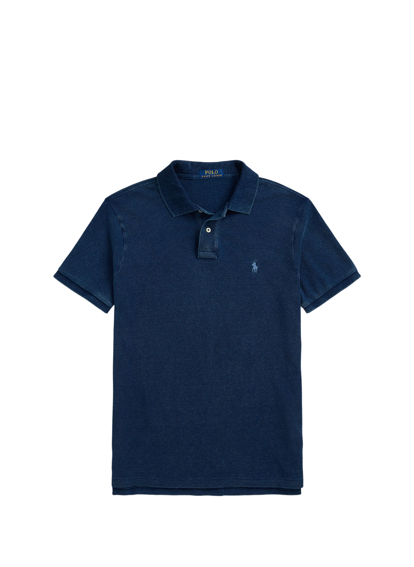 Polo slim en coton POLO RALPH LAUREN Bleu