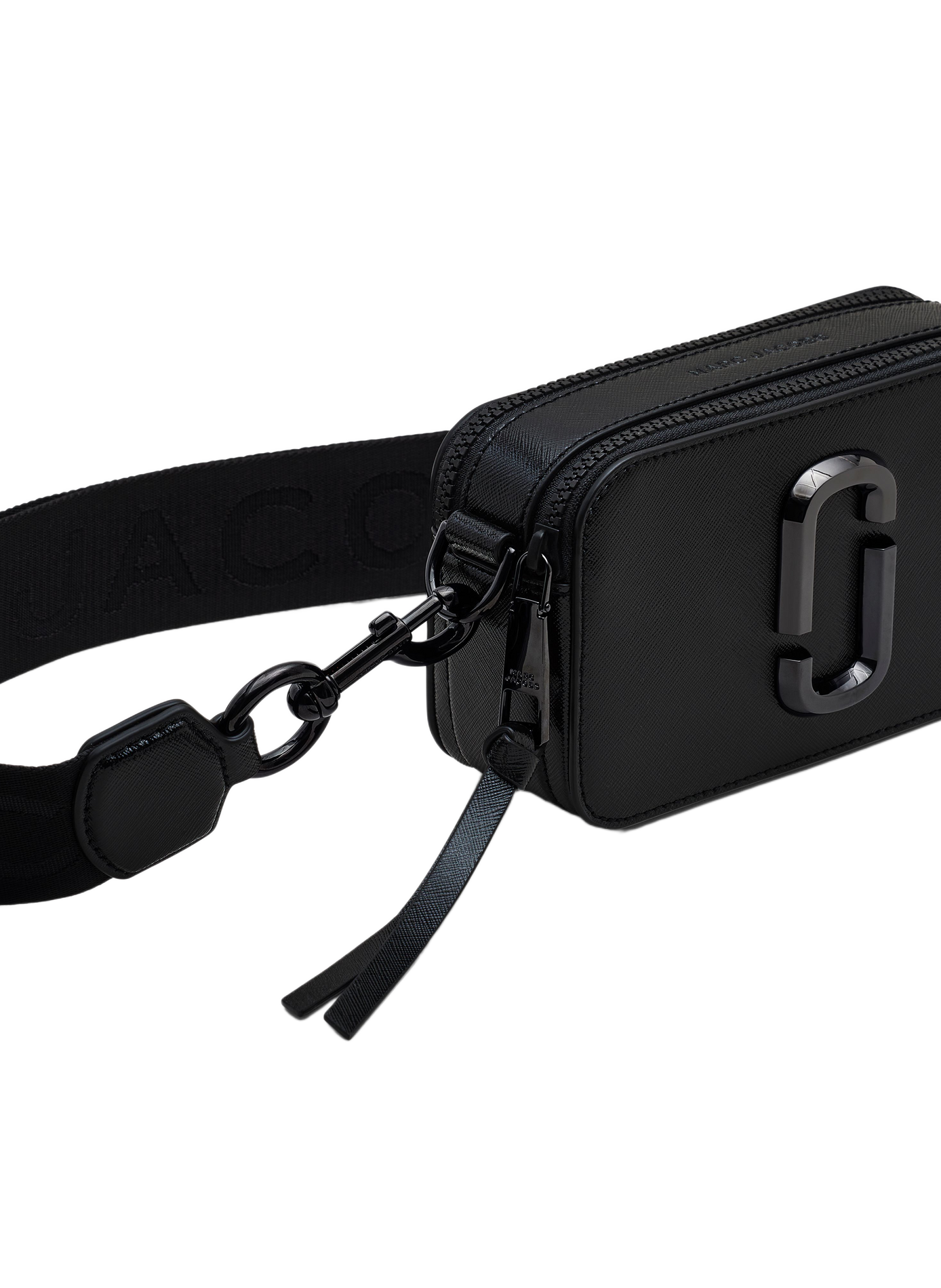 Die Snapshot Ledertasche MARC JACOBS Schwarz