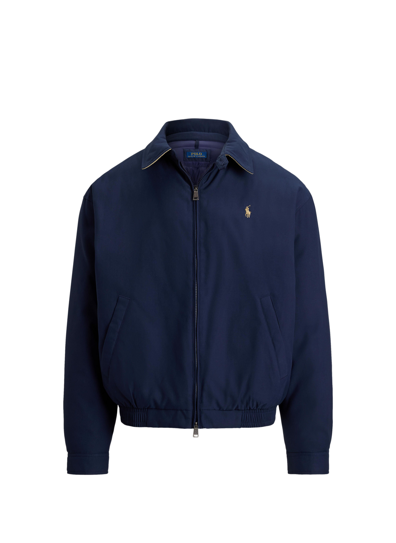 Veste droite à col à revers POLO RALPH LAUREN Bleu