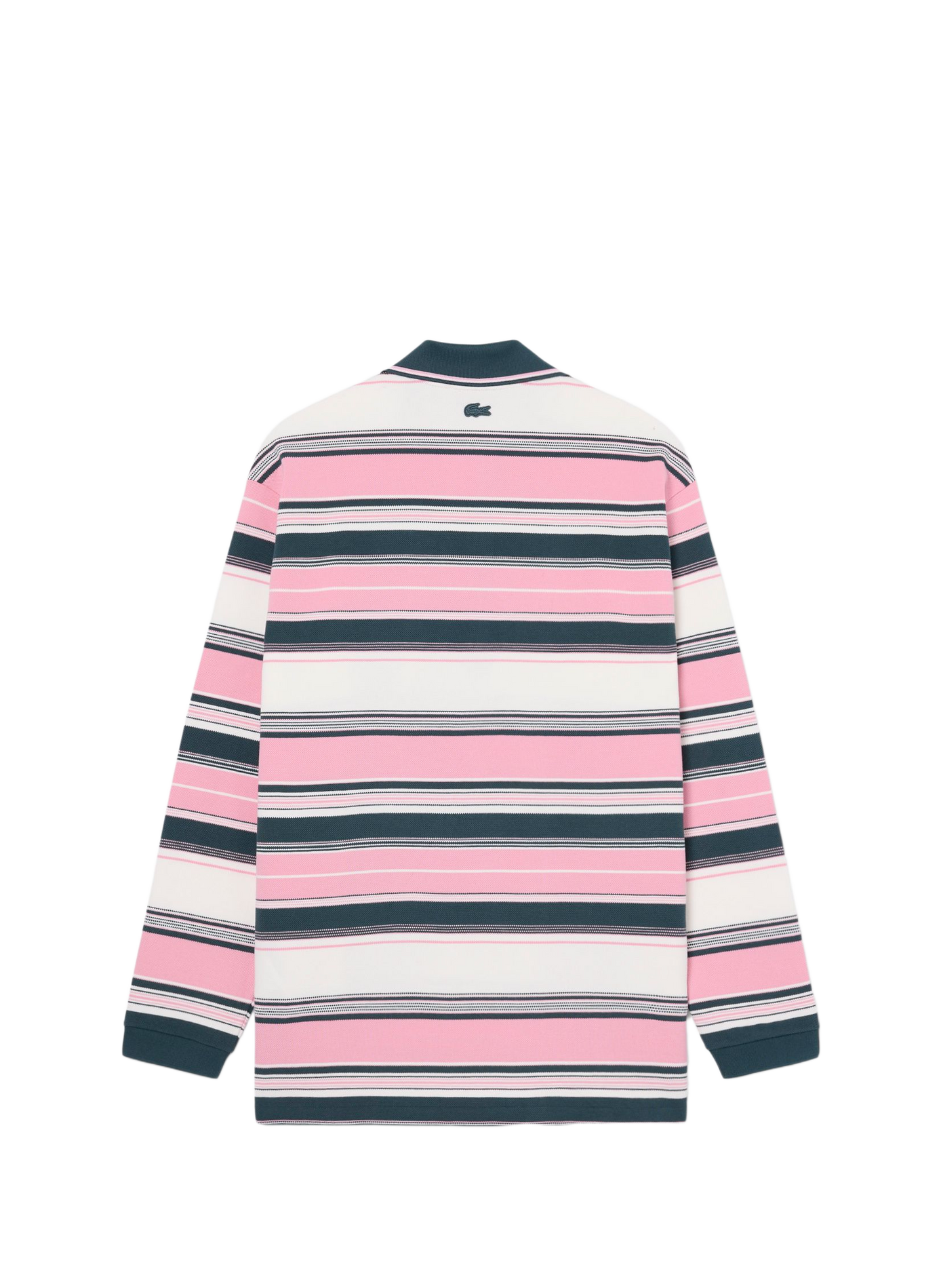 Polo Oziris droit rayé en coton LACOSTE Multicolore