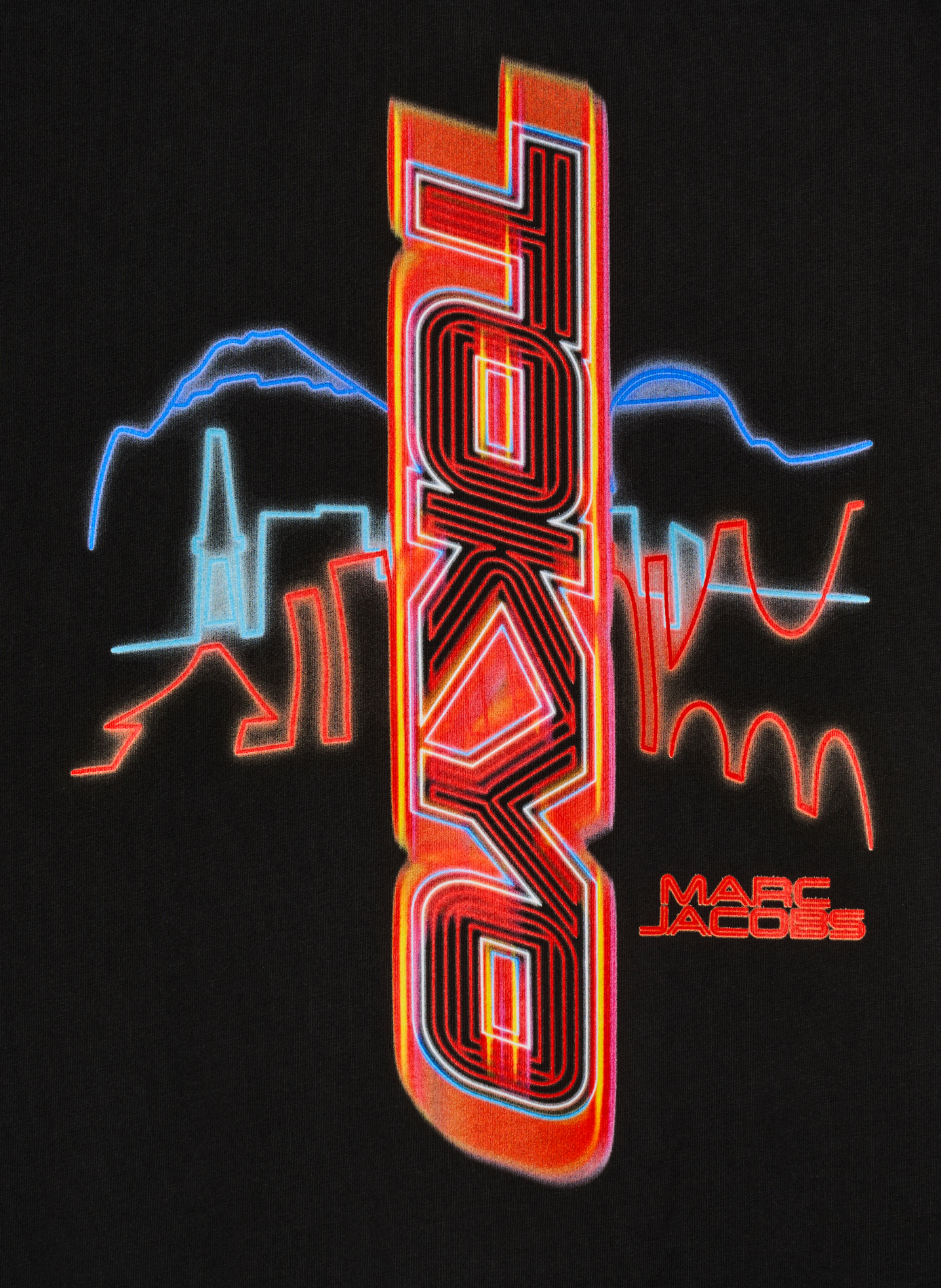 T-shirt The City Tokyo en coton MARC JACOBS Multicolore