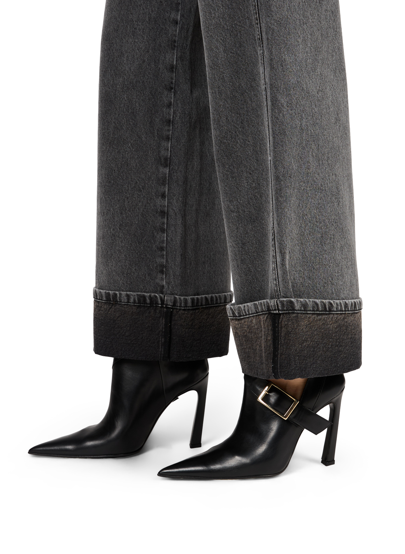 SLATE Stiefeletten aus Leder HAGELSTAM Schwarz
