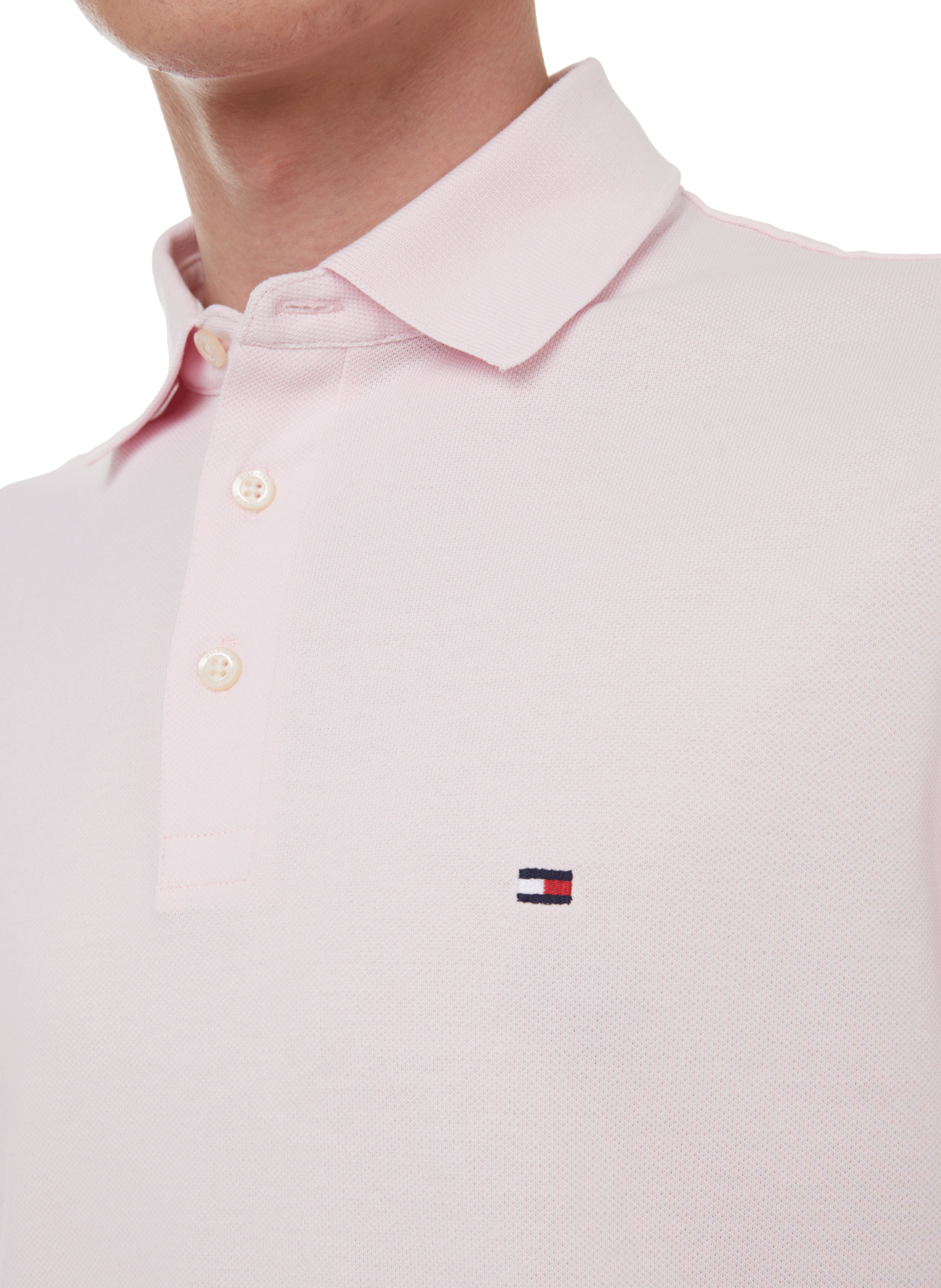 Short-sleeved polo shirt TOMMY HILFIGER Pink