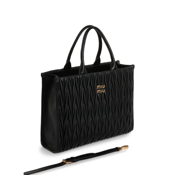 Sac cabas en cuir nappa