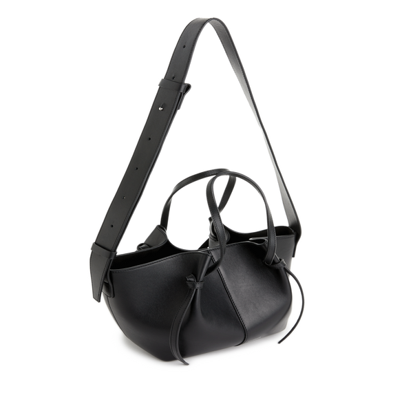 Yuzefi Leather Handbag In Black