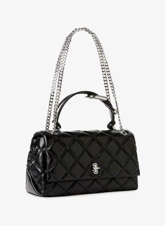 Sac à main Le Quilted Dual Convertible Shoulder Bag | Noir by MARC JACOBS Sac à main Le Quilted Dual Convertible Shoulder Bag Noir