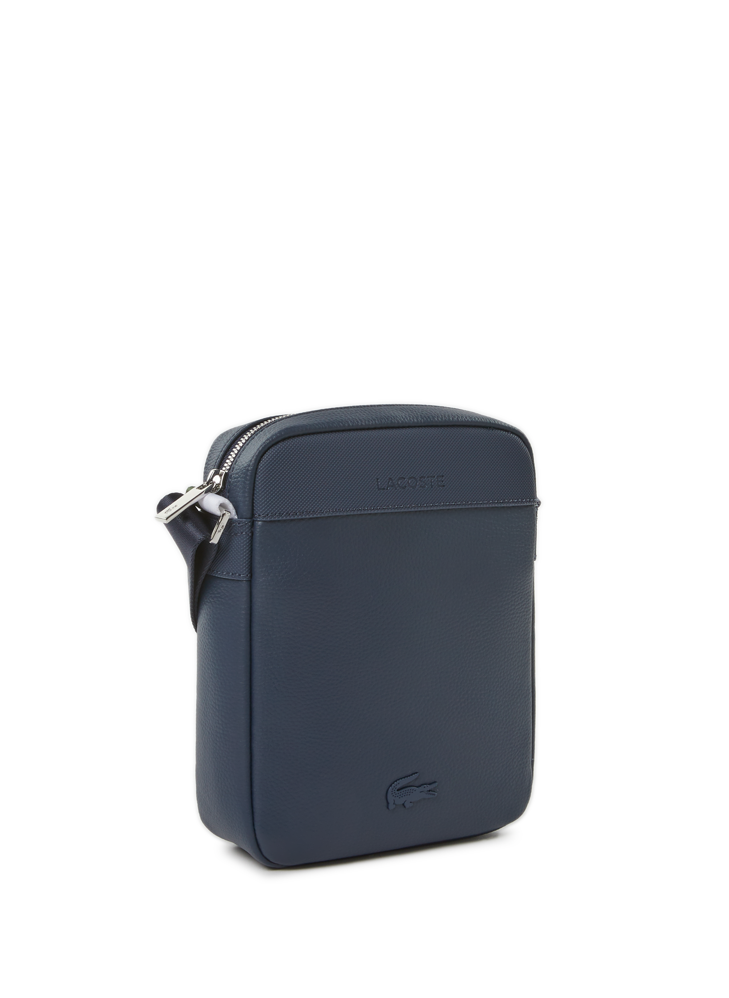 Sac à bandoulière grainé  LACOSTE Bleu