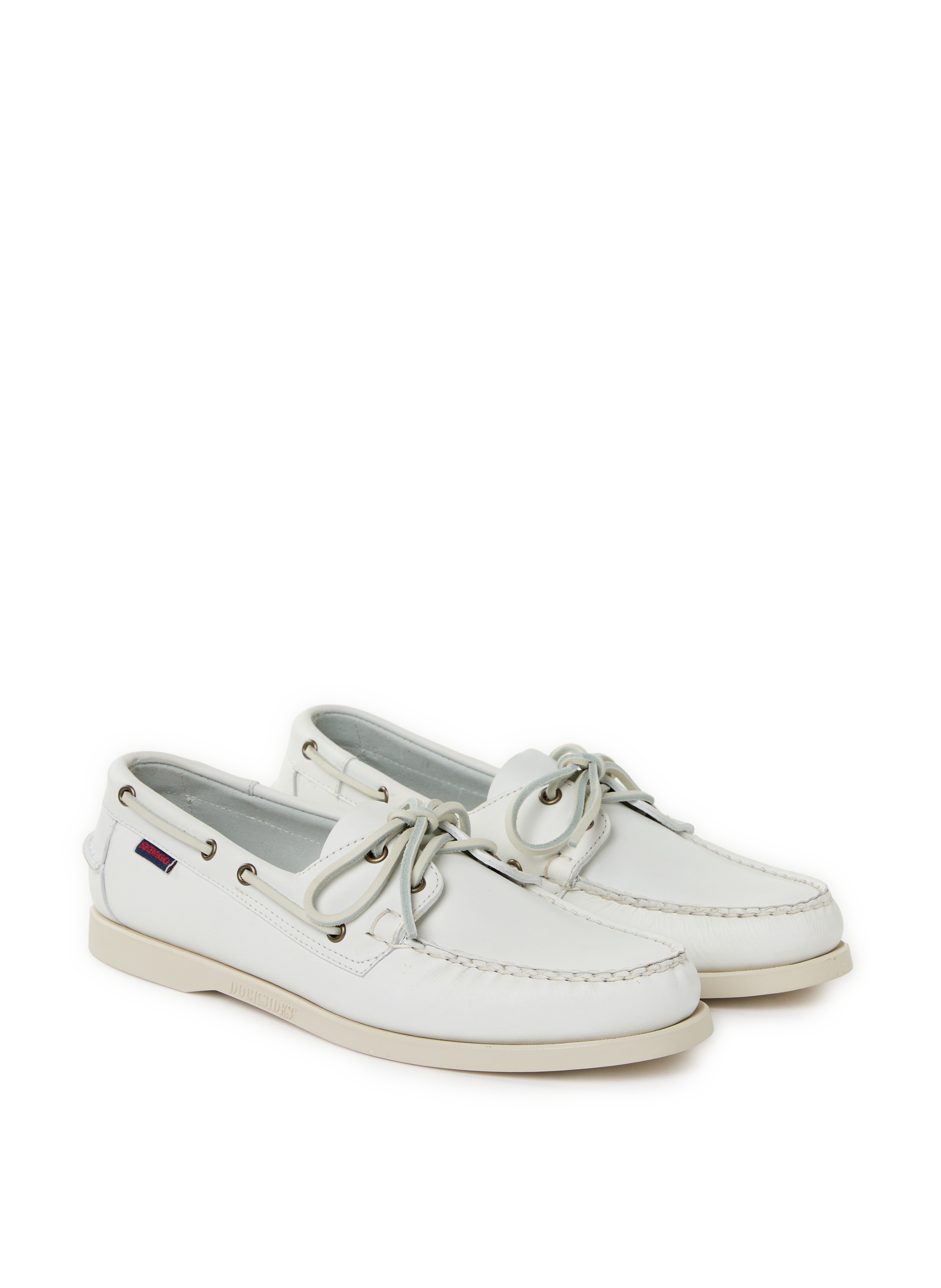 Portland leather moccasins SEBAGO White