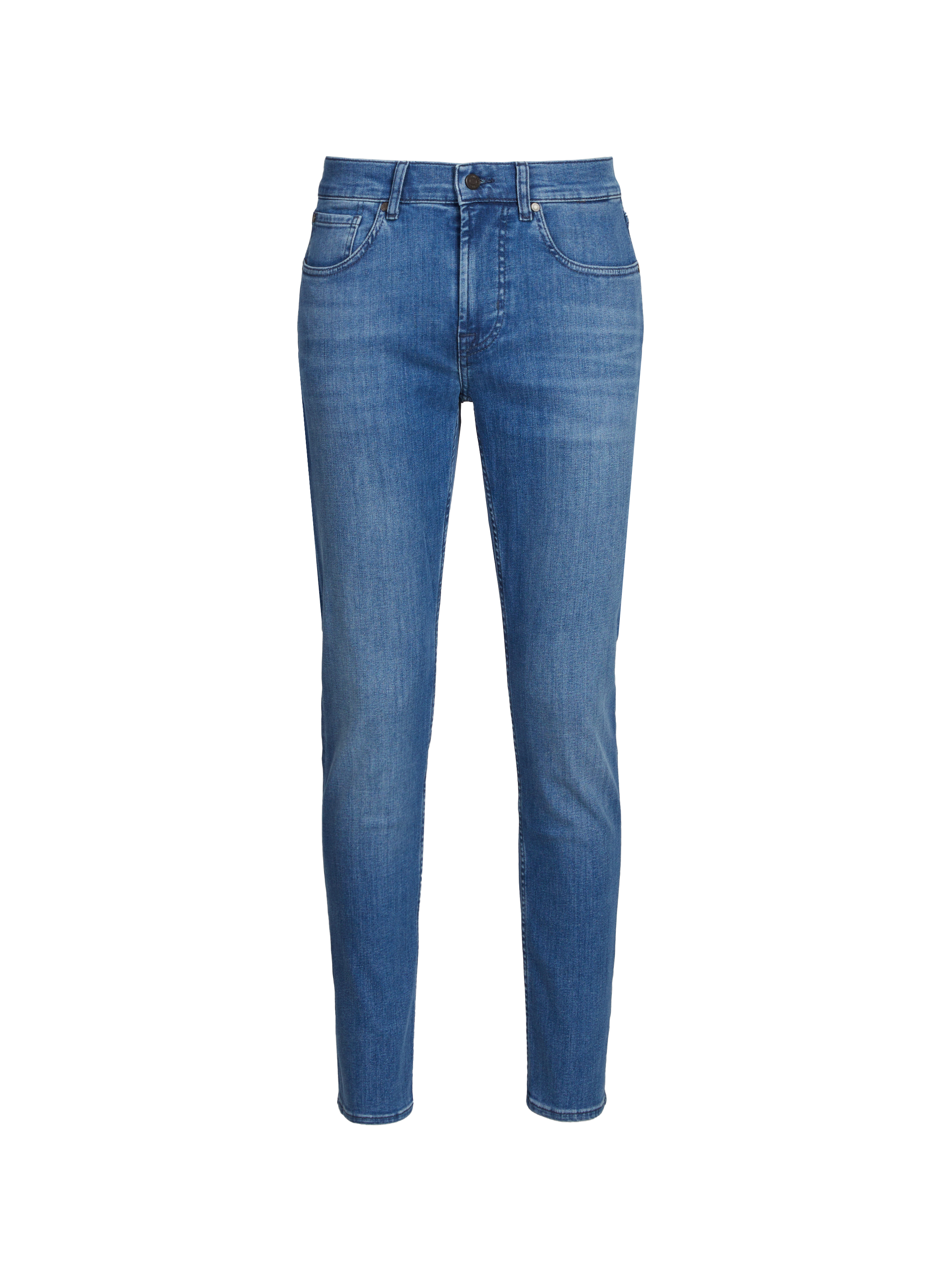 Slim tapered jeans 7 FOR ALL MANKIND Blue