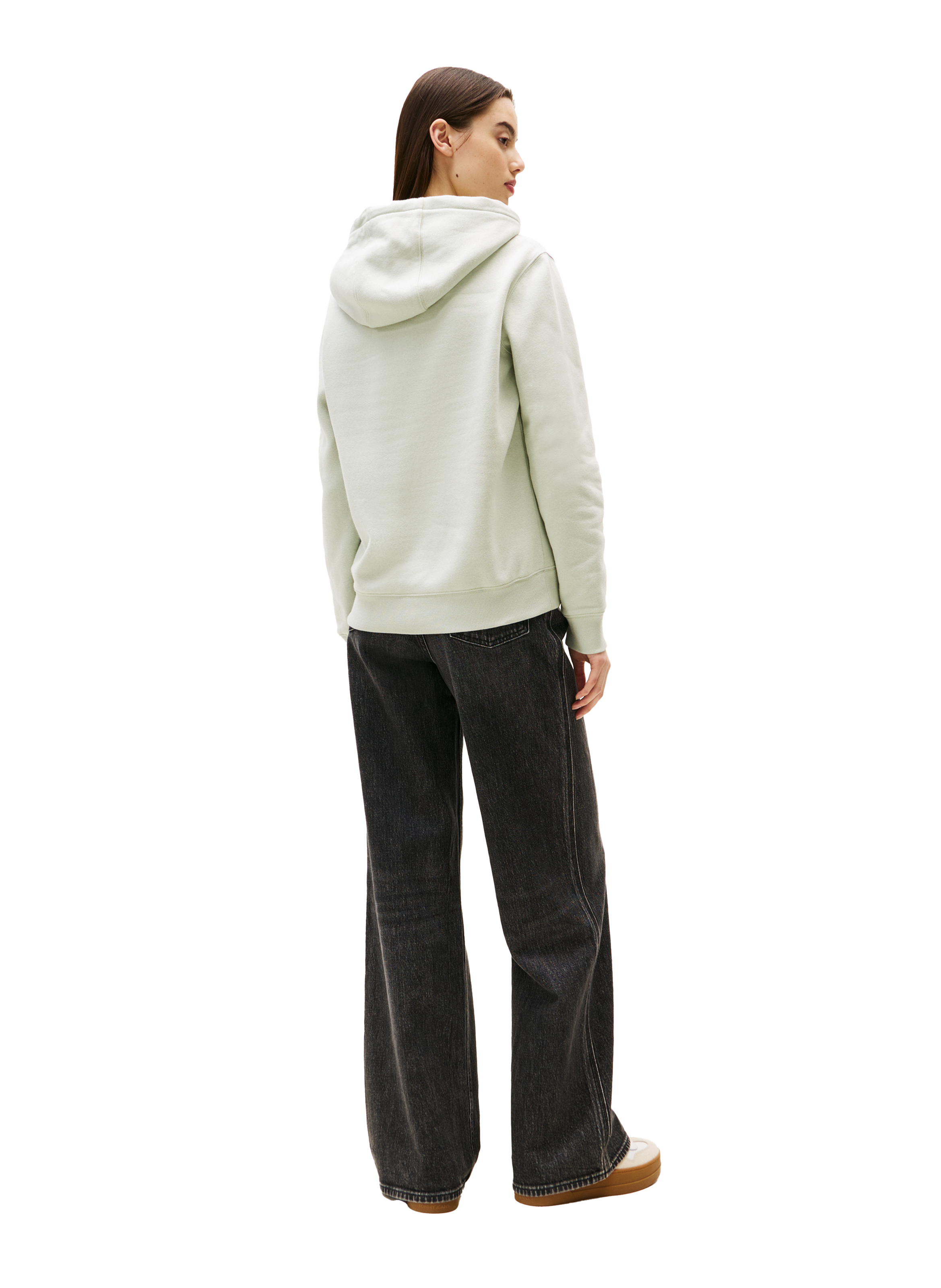 Hoodie en coton TOMMY HILFIGER Kaki