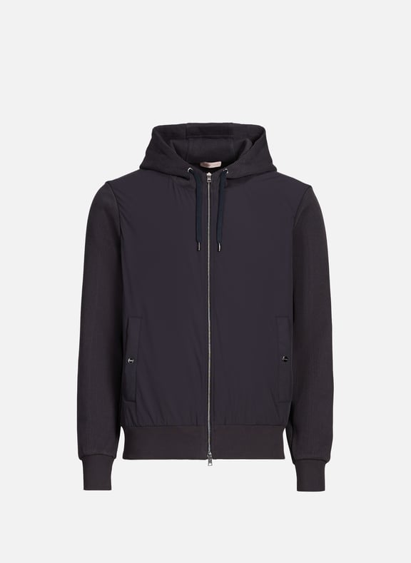 Lightweight hooded jacket Blue by HERNO HERNO Lightweight hooded jacket Blue