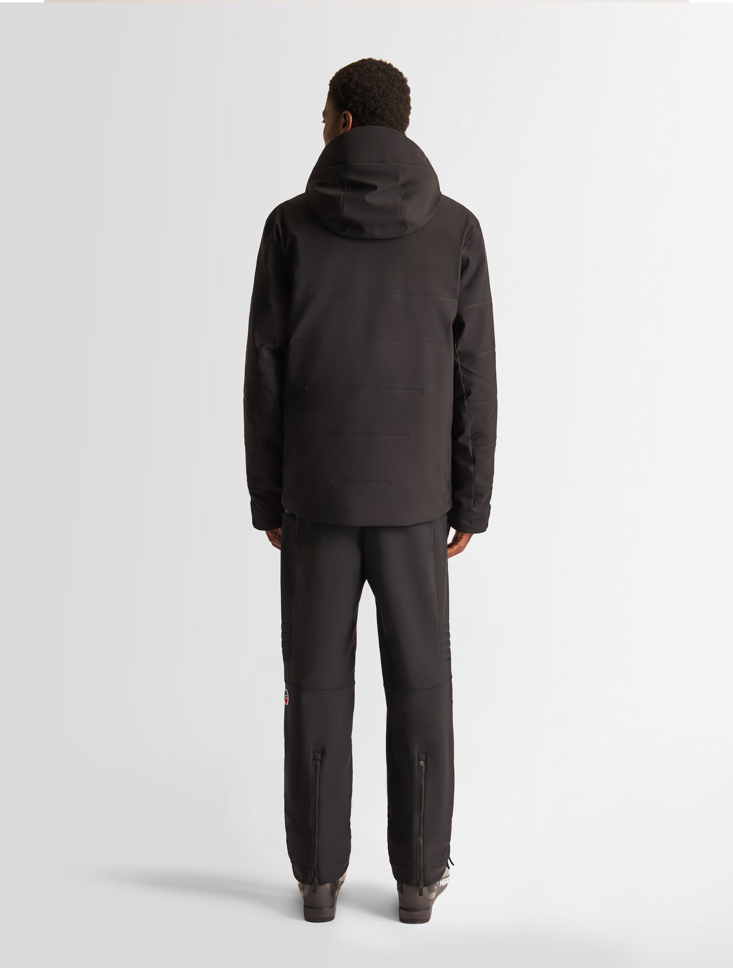 Veste de ski yohan col montant coupe regular FUSALP Noir