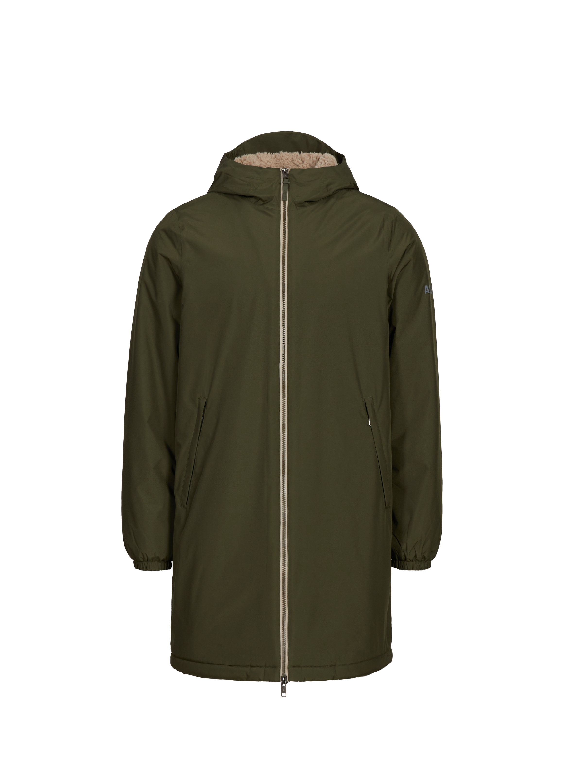 AIGLE Mid-length jacket Khaki