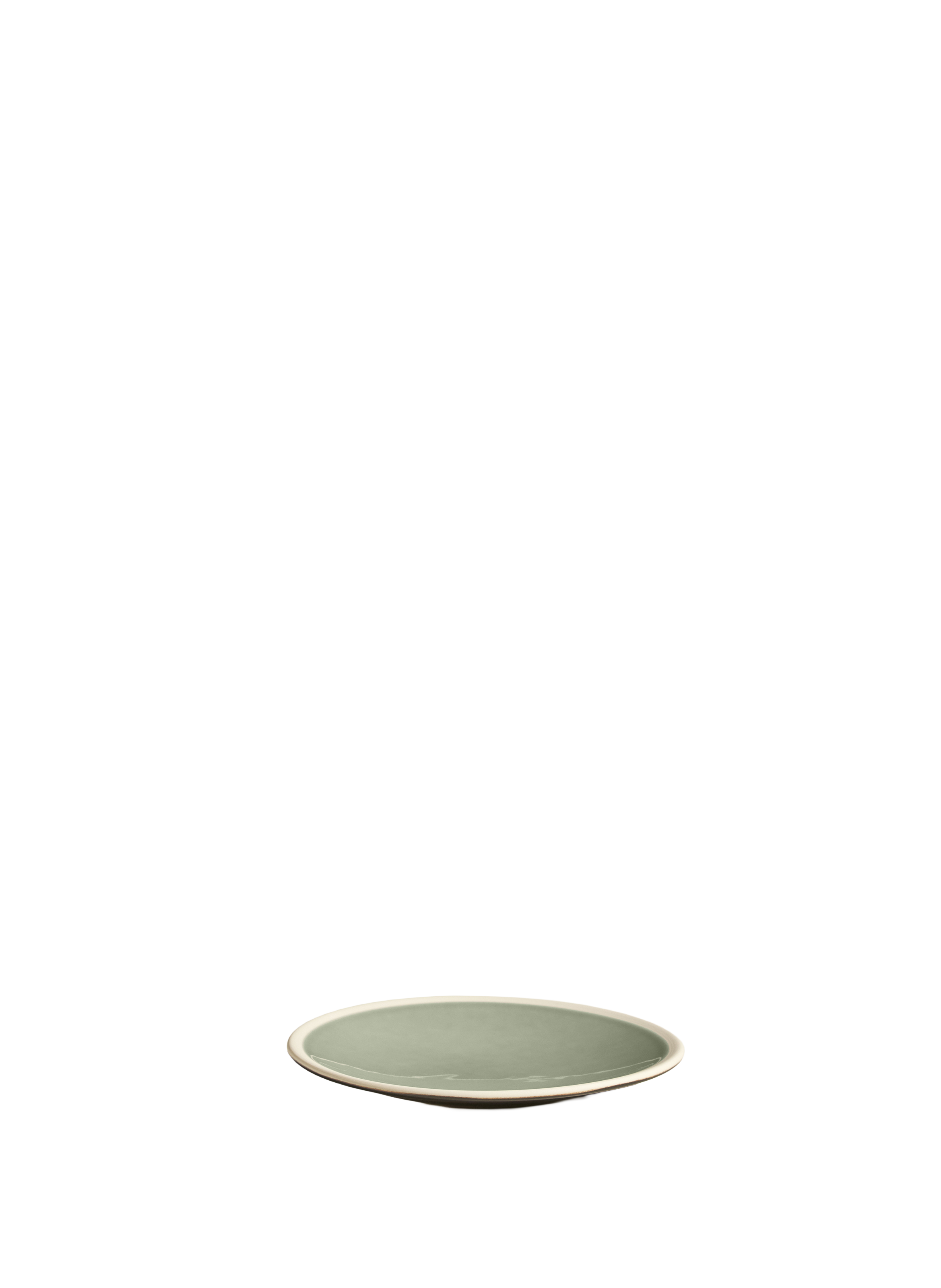 Assiette à dessert sicilia MAISON SARAH LAVOINE Vert