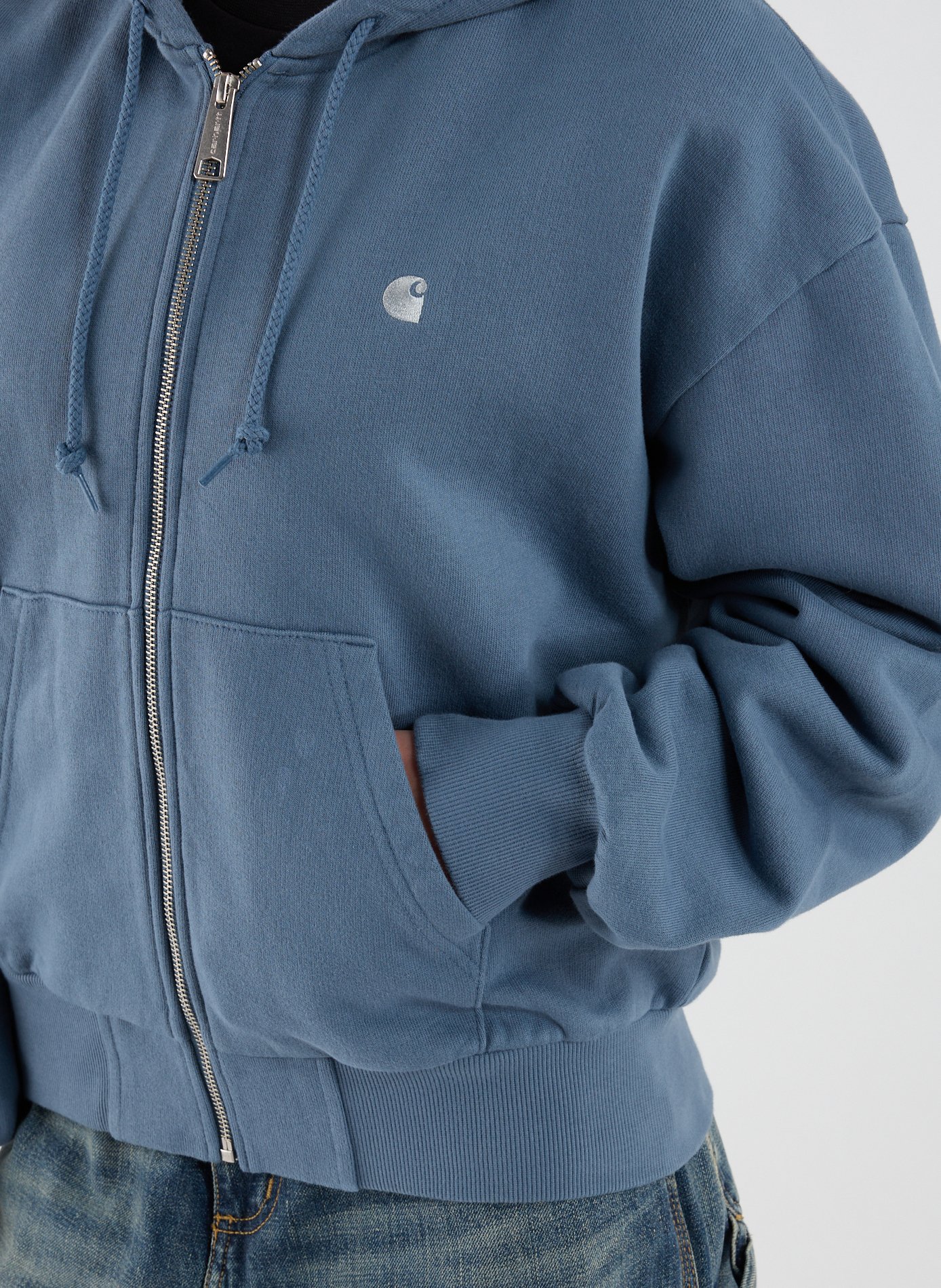 Gilet à capuche en coton CARHARTT WIP Multicolore