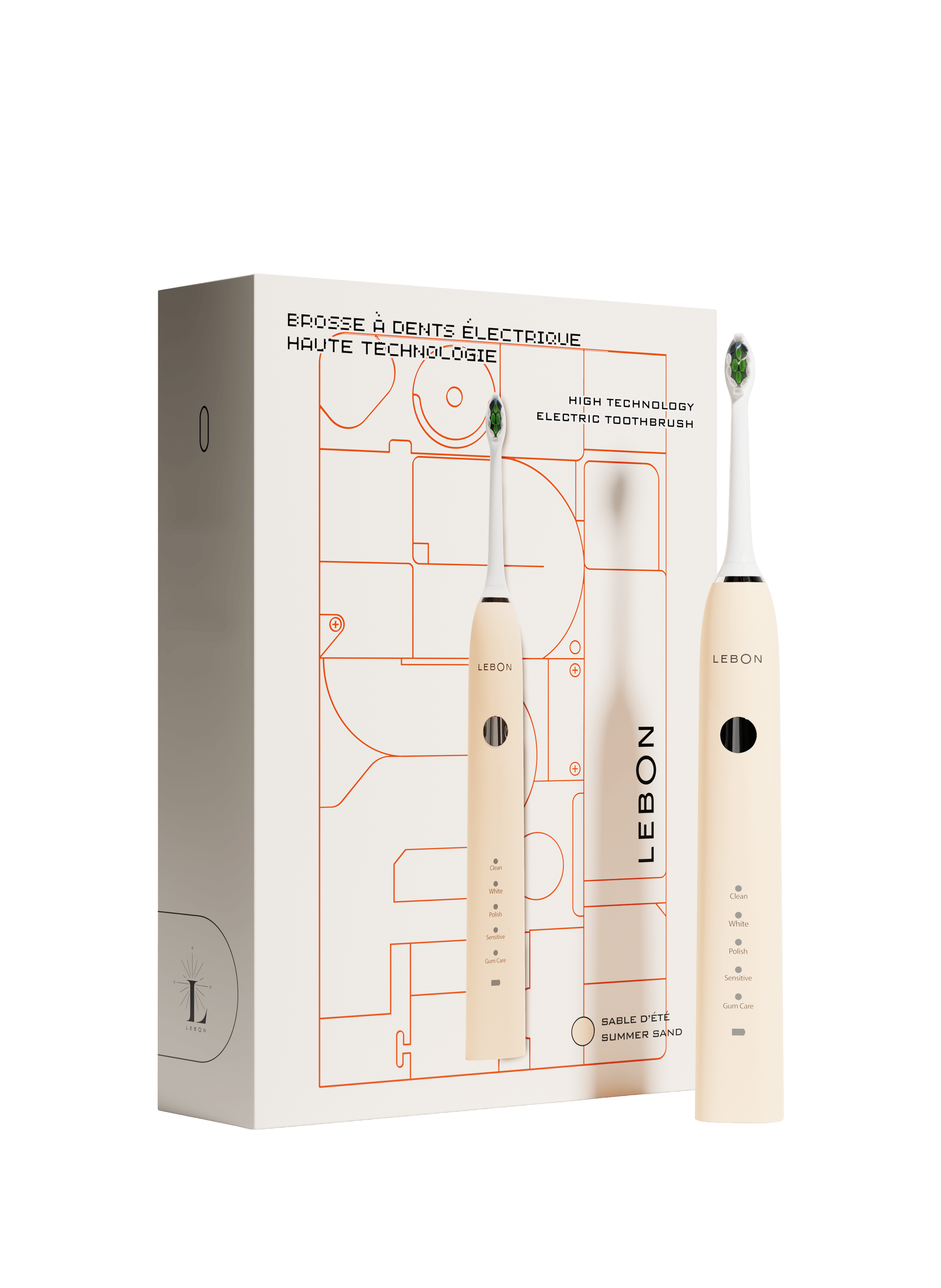 Electric toothbrush LE BON Sable d'été