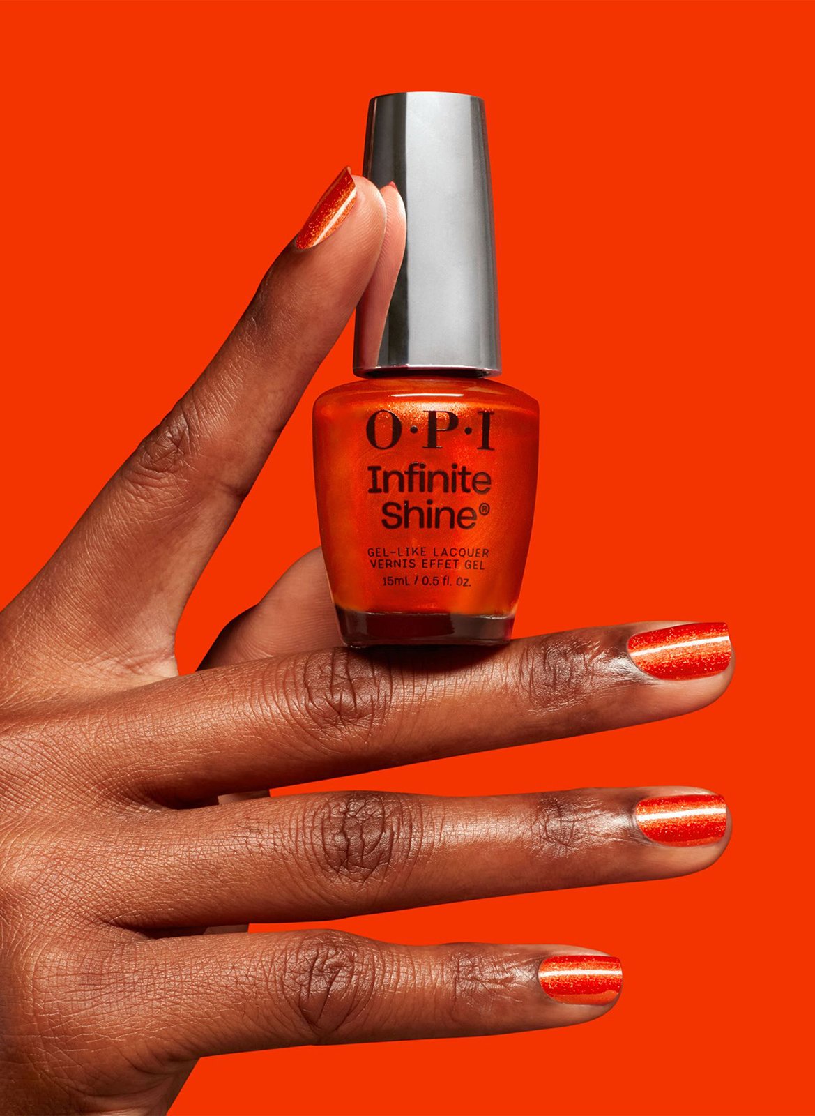 Je suis un Pain d'Épice Naturel - Infinite Shine OPI Orange moyen