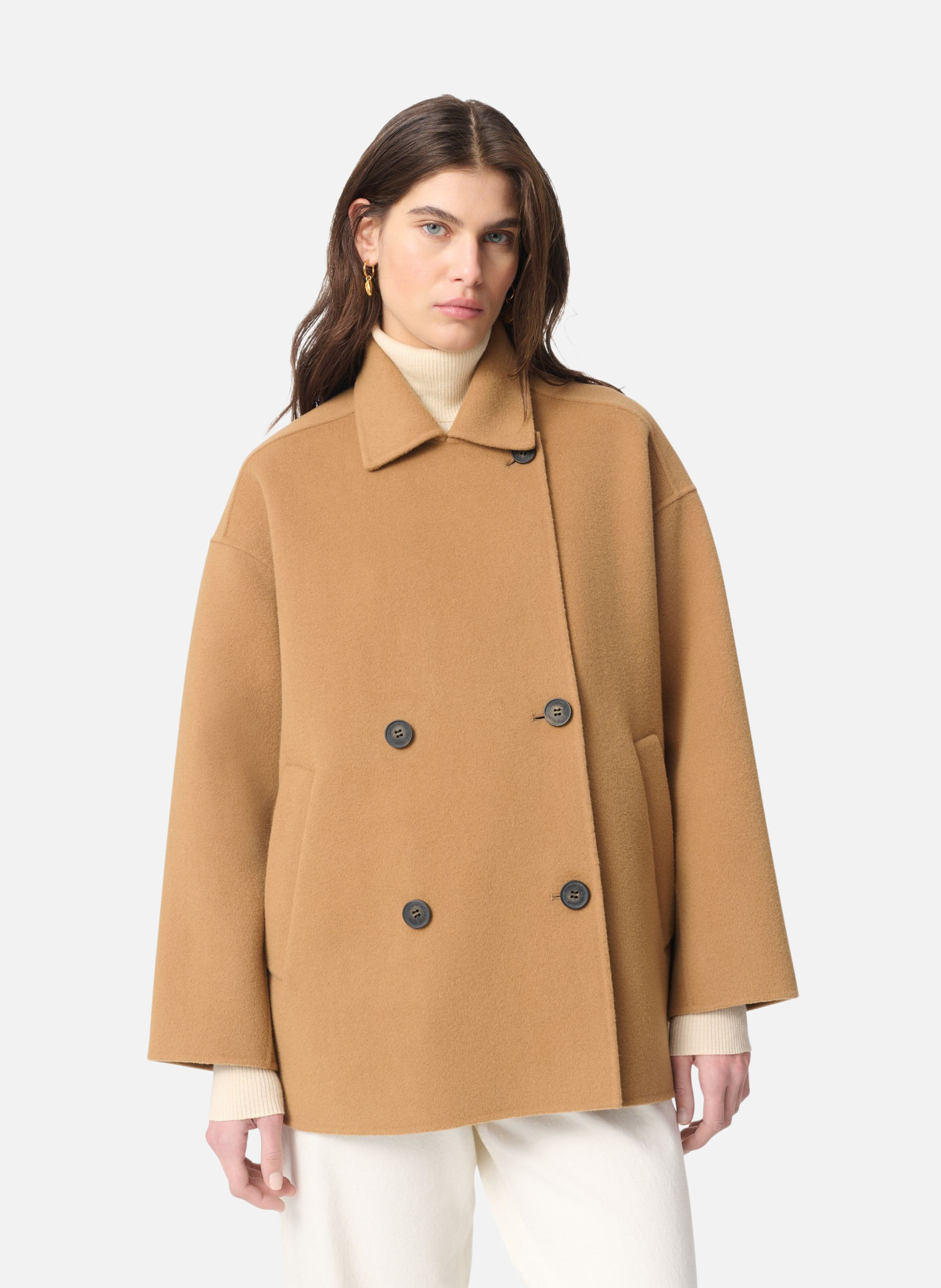 Manteau gustin VANESSA BRUNO Marron