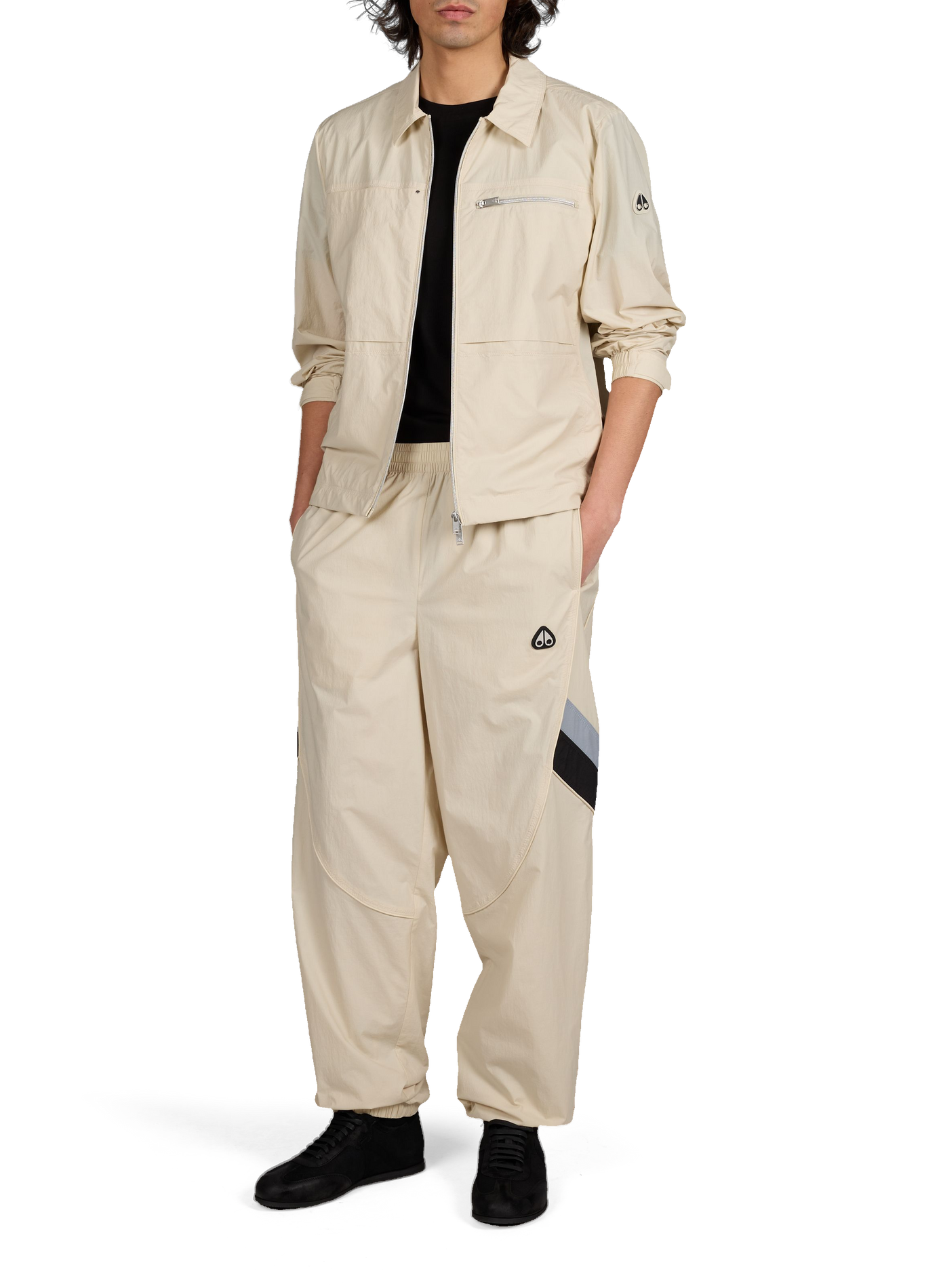 Veste à col classique MOOSE KNUCKLES Grey