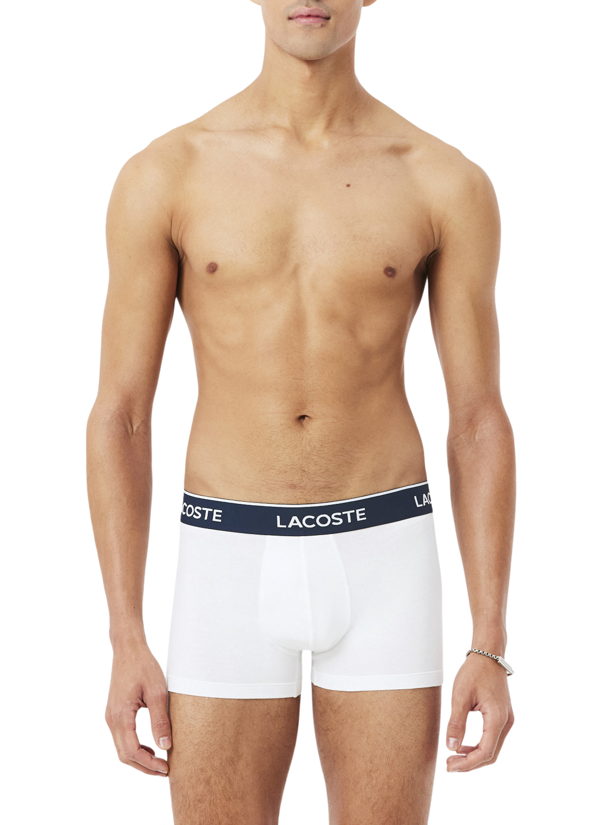 Set di 3 boxer in cotone misto LACOSTE Multicolore