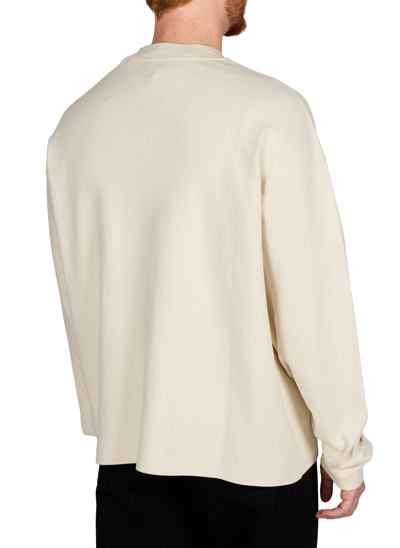 Embroidered organic cotton sweatshirt MAISON LABICHE Beige