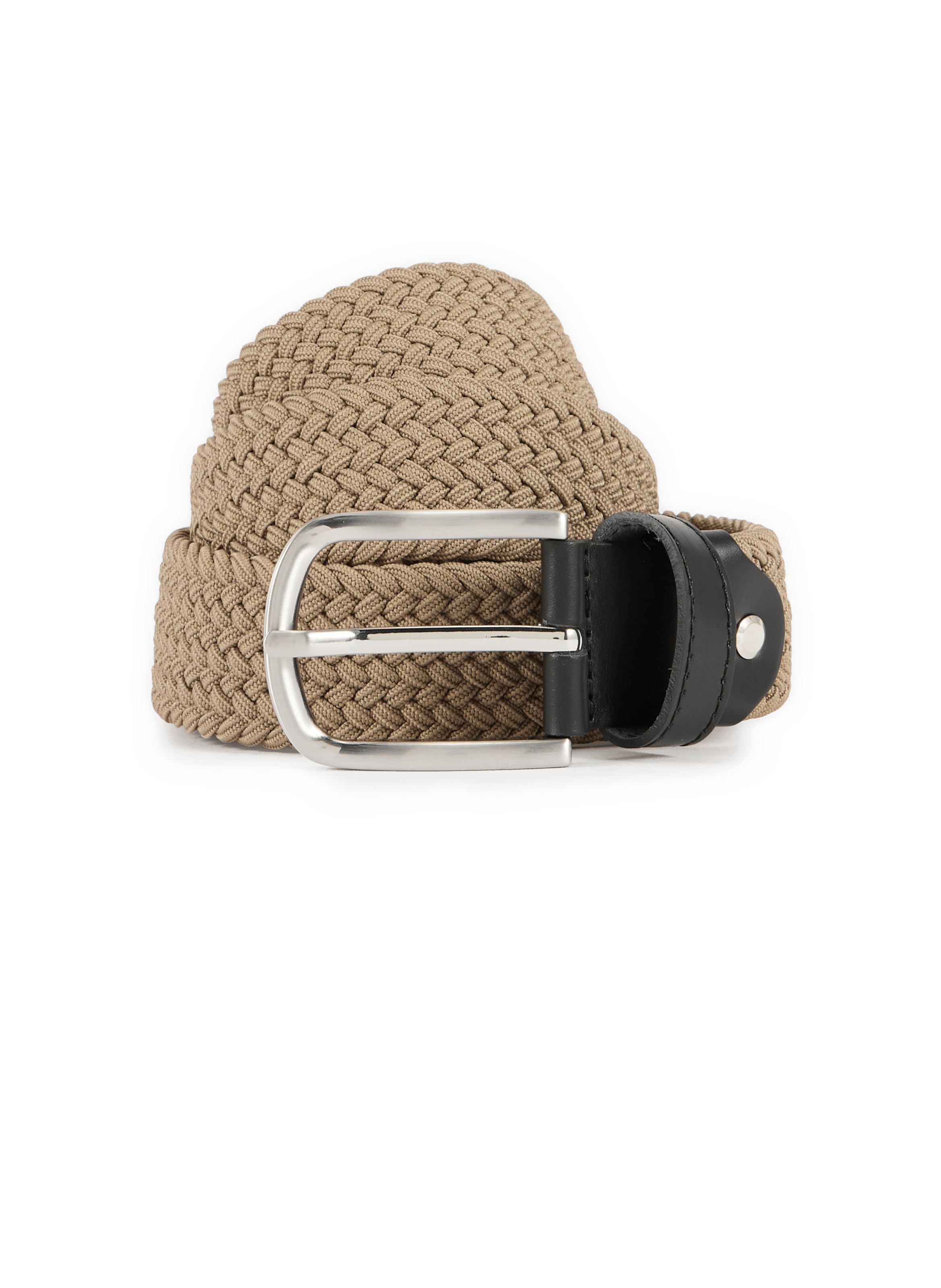 Cintura larga in tessuto intrecciato AU PRINTEMPS PARIS Marrone