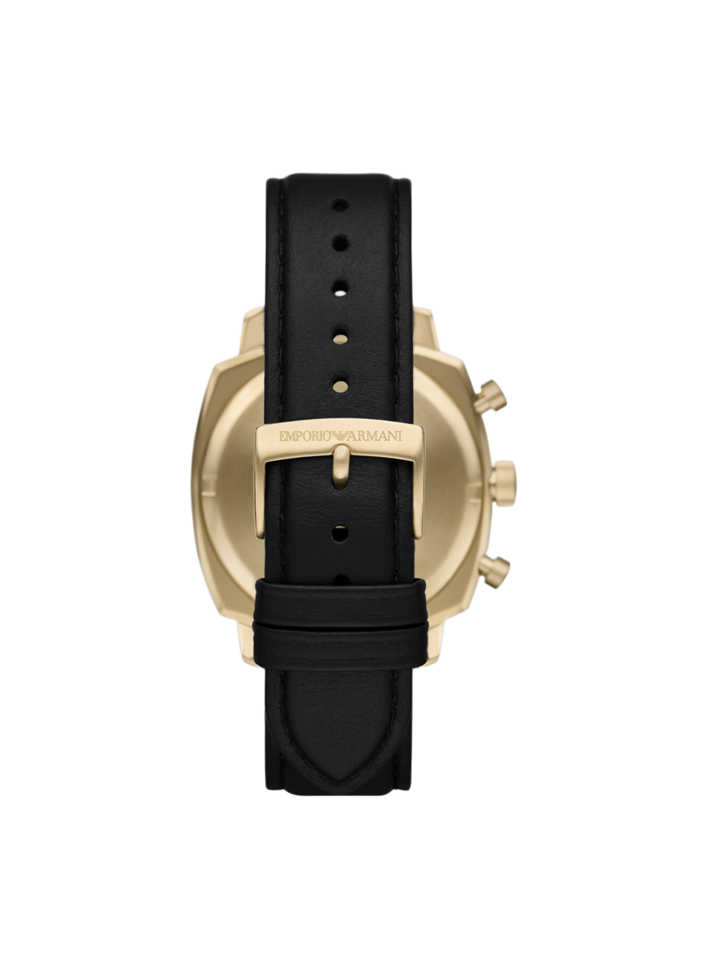 Montre quartz en cuir ARMANI MONTRES Noir