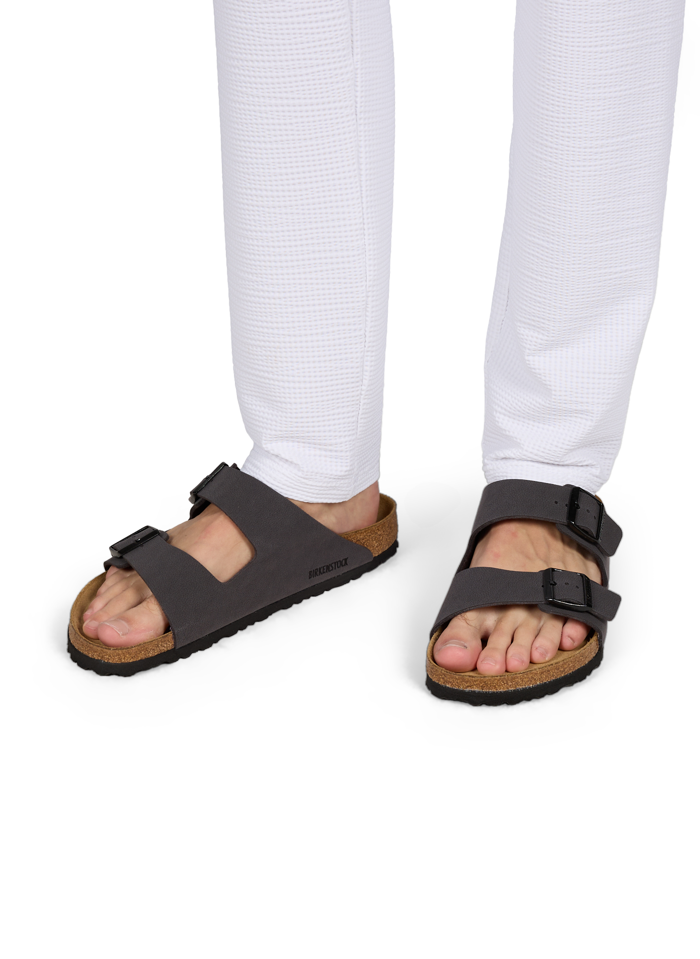 Apache flat sandals BIRKENSTOCK Grey