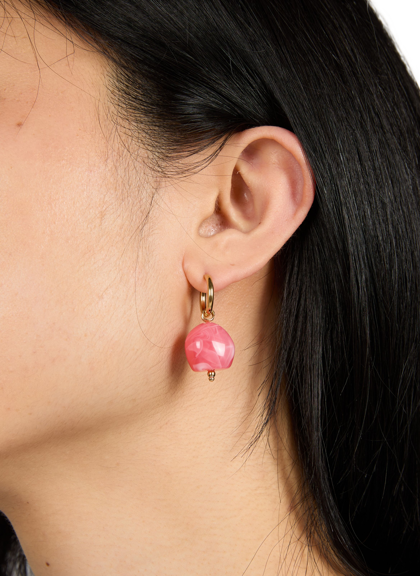 Oreade dangling earrings AU PRINTEMPS PARIS Pink