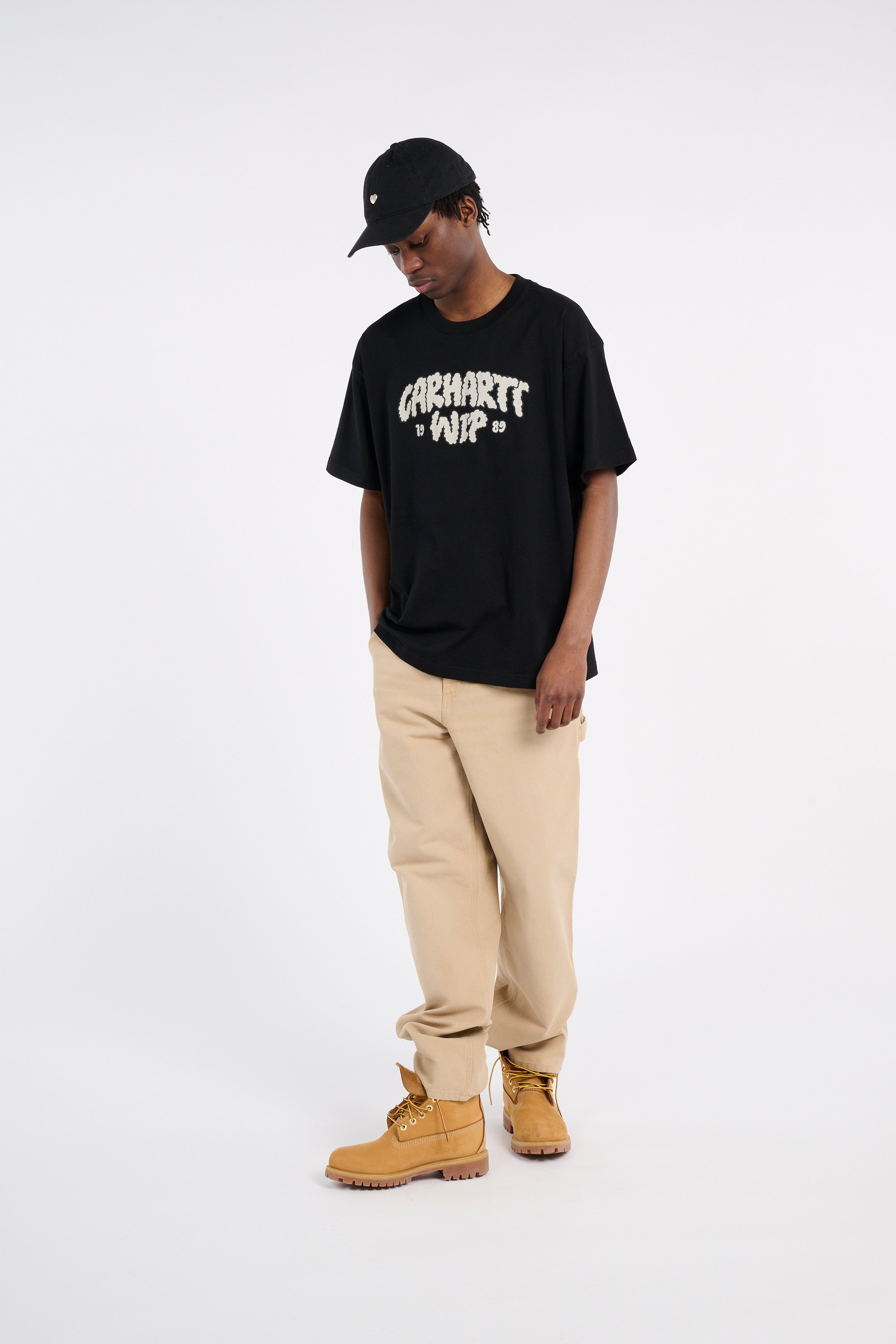 T-shirt s/s cloud script t-shirt CARHARTT WIP Noir