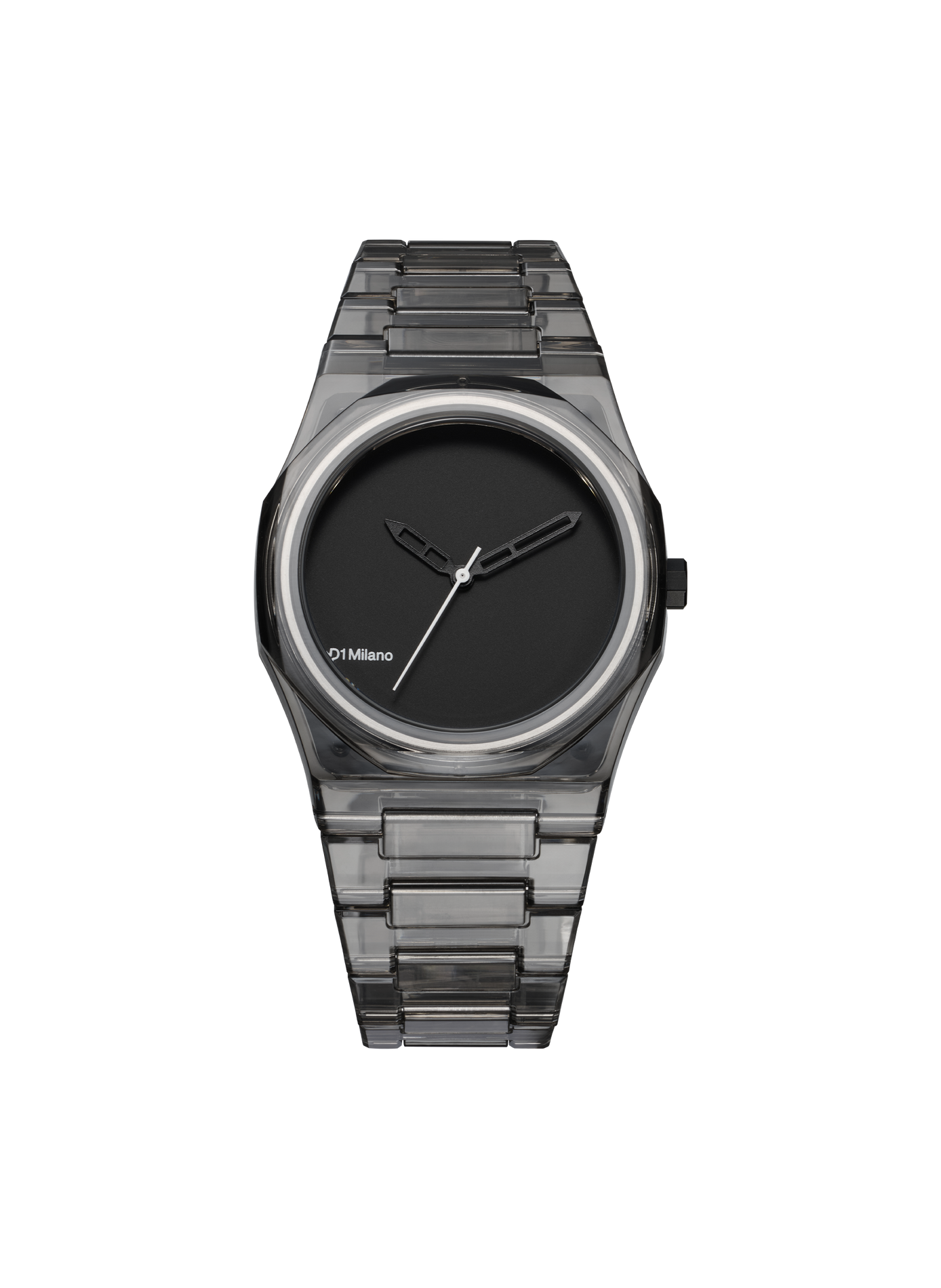 Montre quartz EXP_Black en nylon D1 MILANO Noir