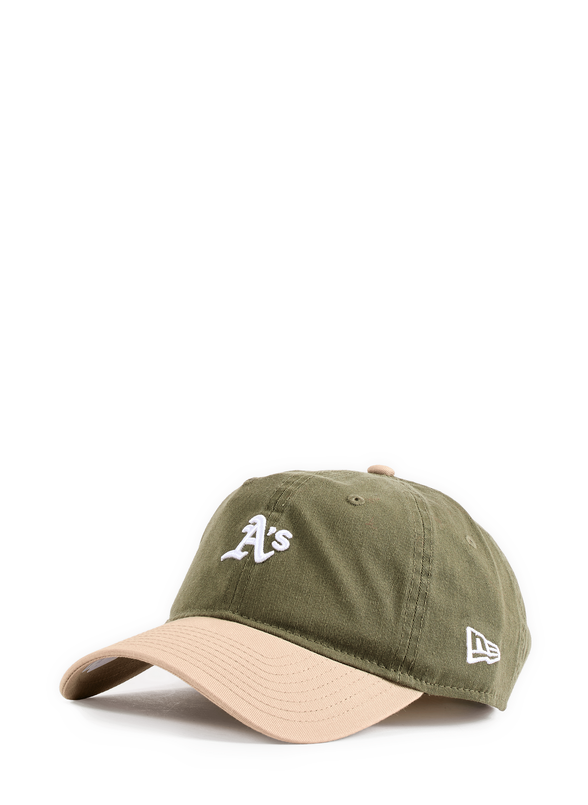 Cotton baseball cap with embroidered logo  NEW ERA Khaki