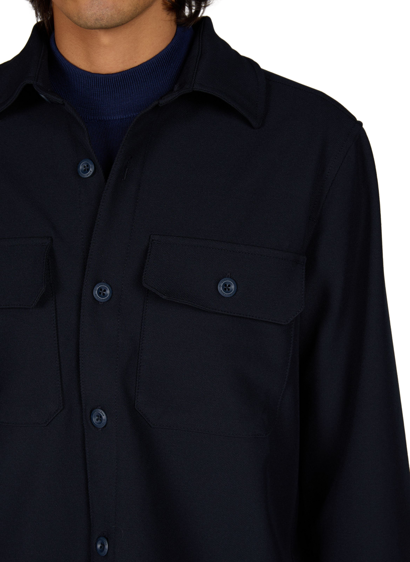 Straight classic collar shirt STRELLSON Blue