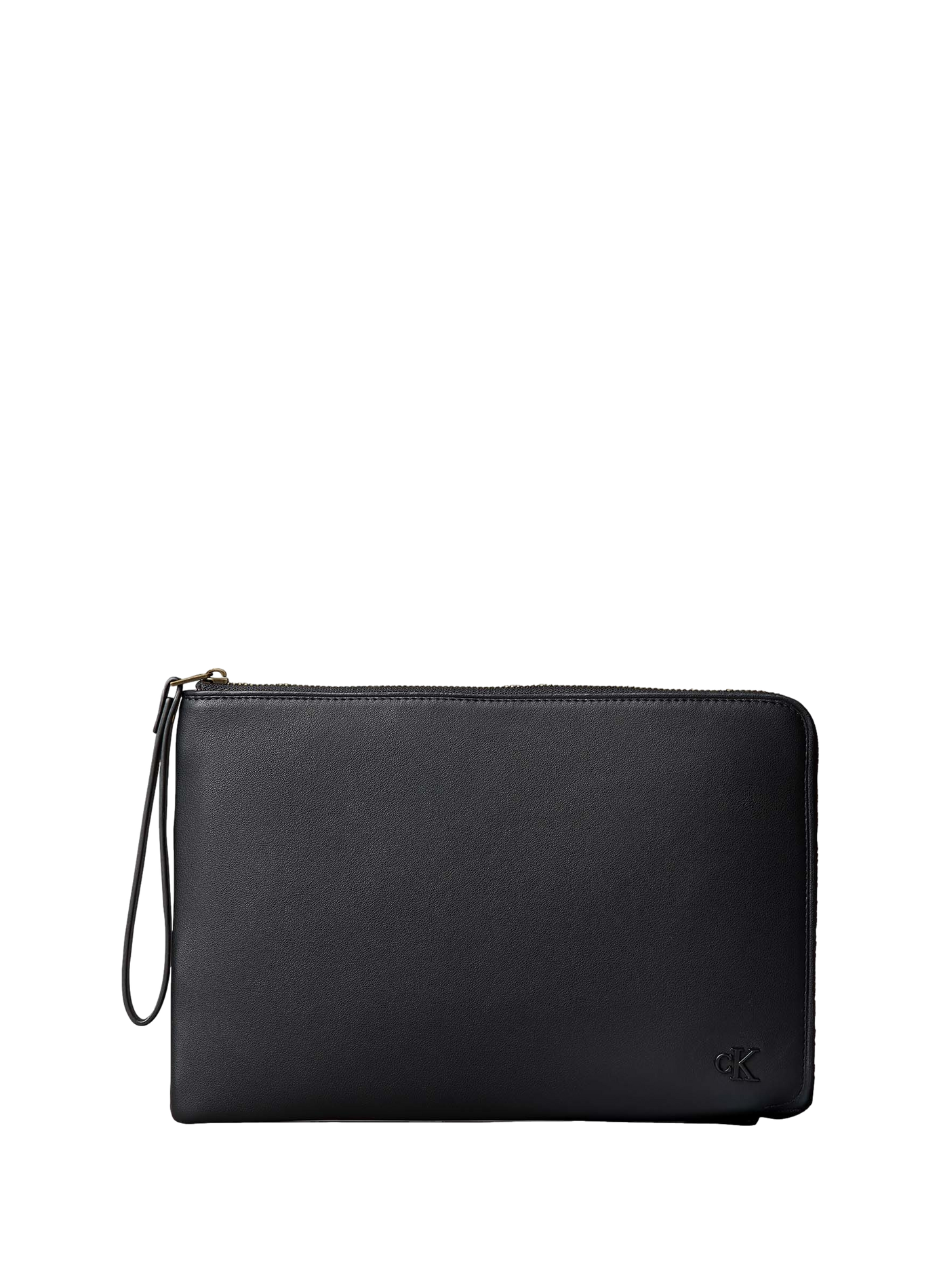 Pochette zippée unie CALVIN KLEIN Nero
