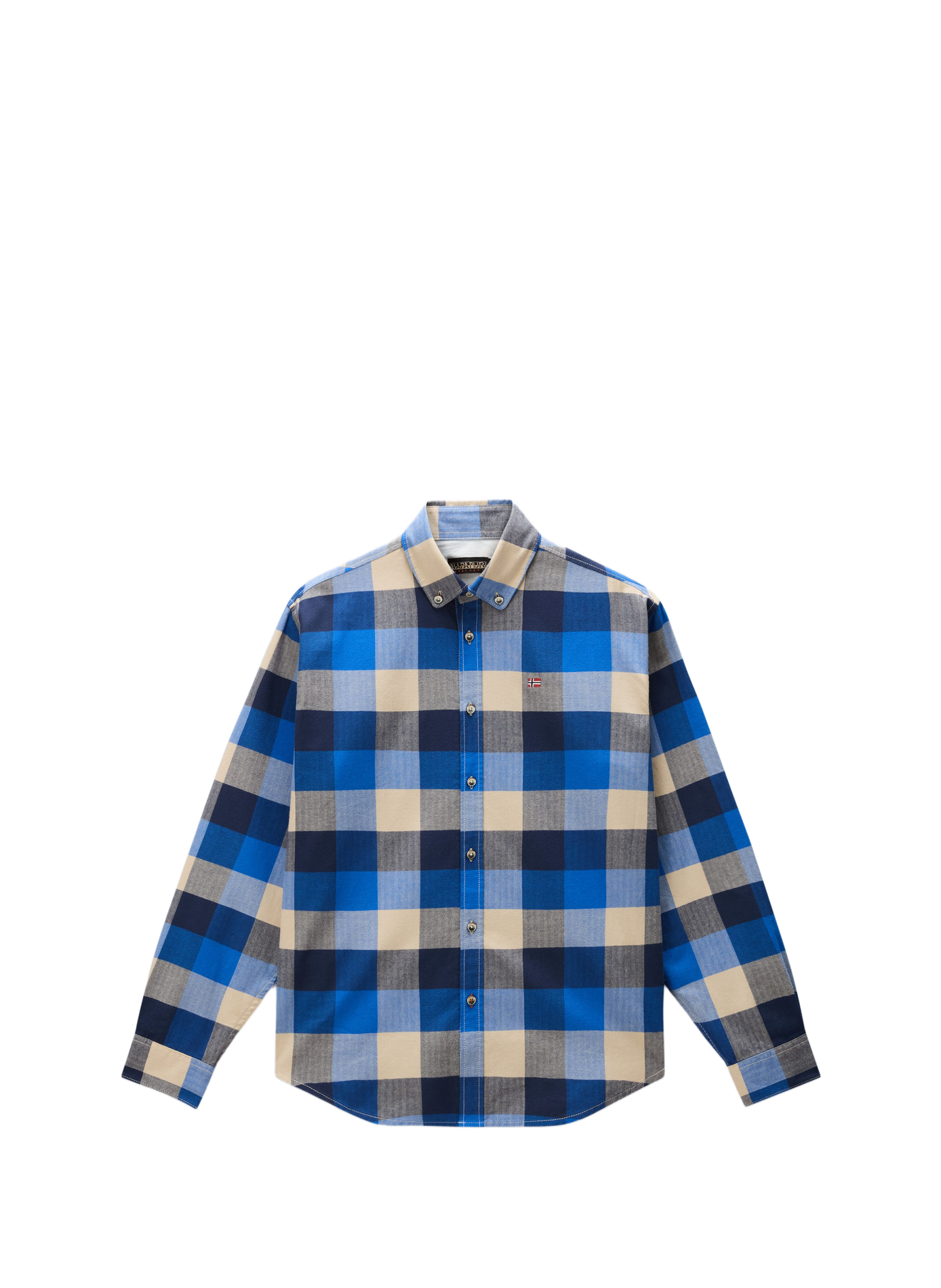 Classic collar checkered shirt NAPAPIJRI Multicolour
