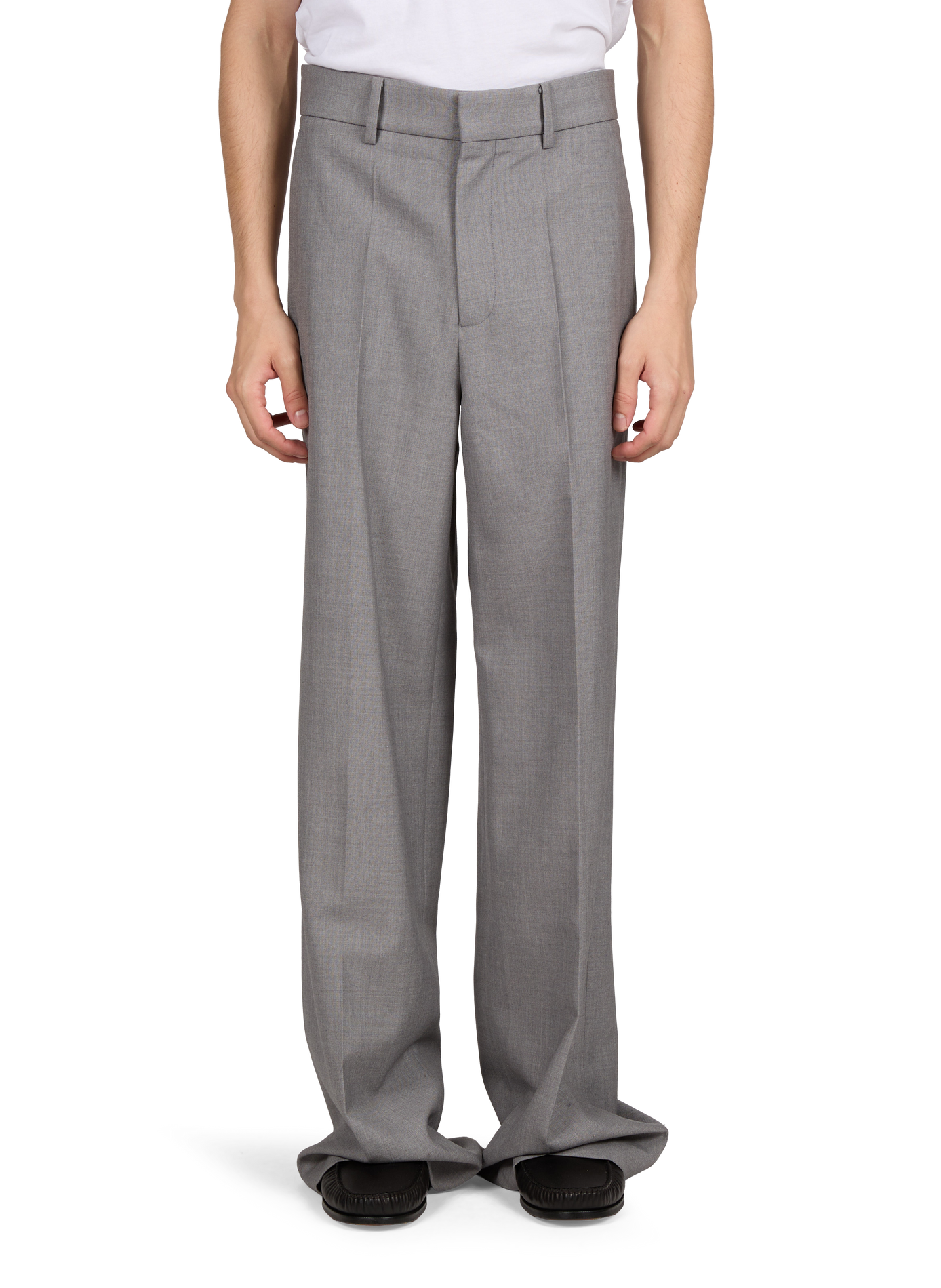 Wide-leg trousers SEAN SUEN Grey