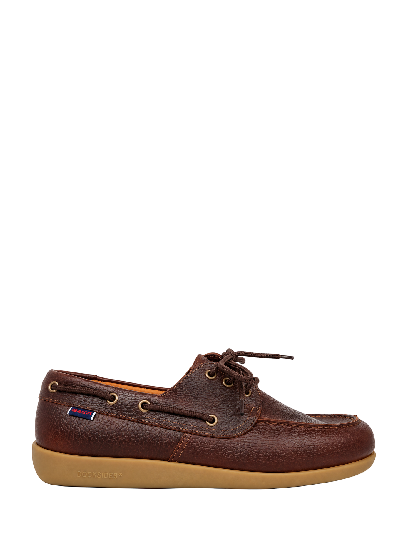 Mocassins bateau en cuir SEBAGO Marron