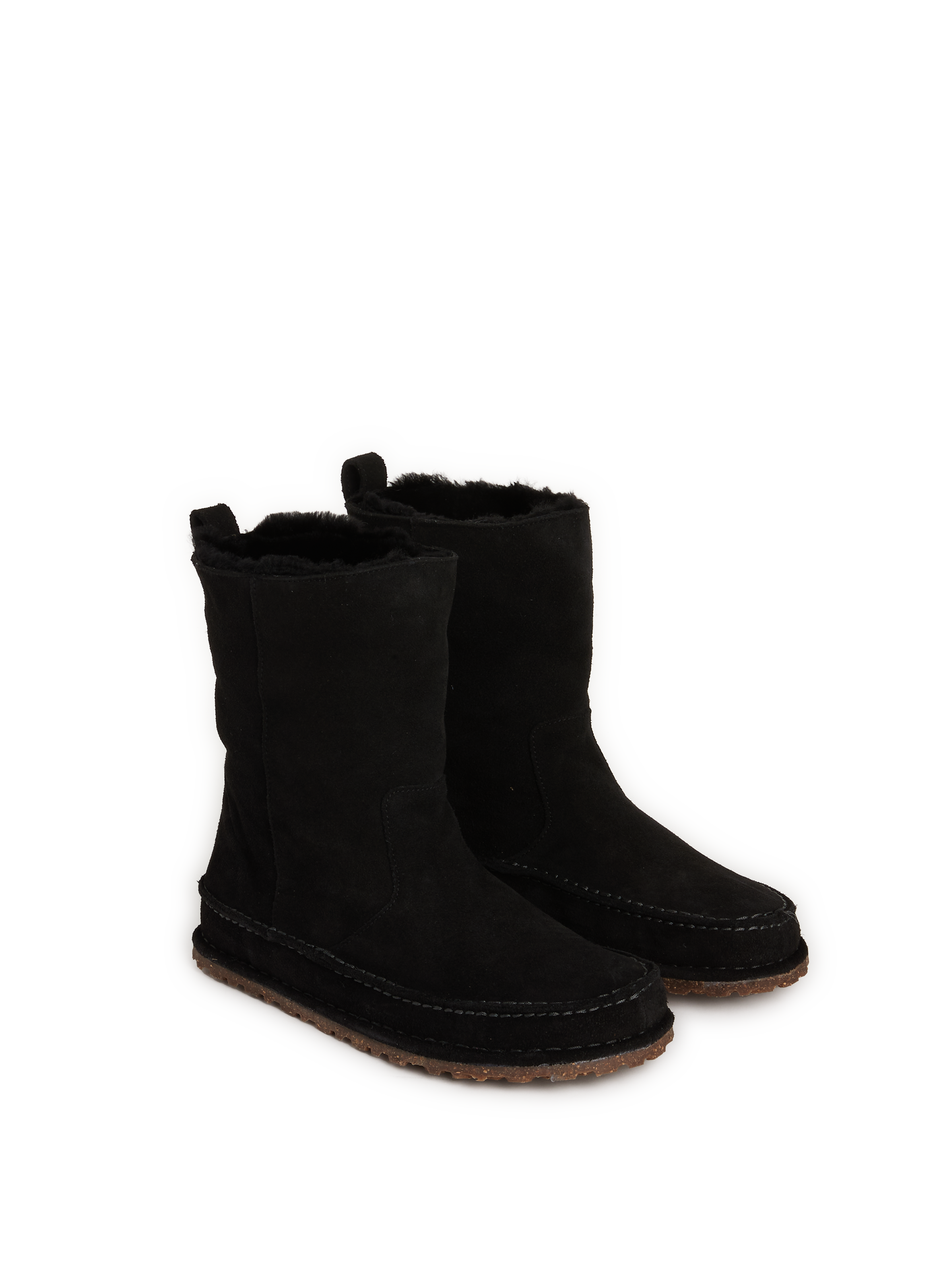 Bottines Lahti en cuir suédé