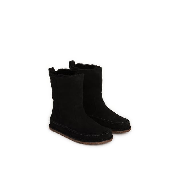 Bottines Lahti en cuir suédé