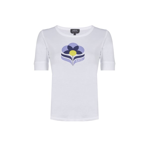 T-shirt Gardénia en coton