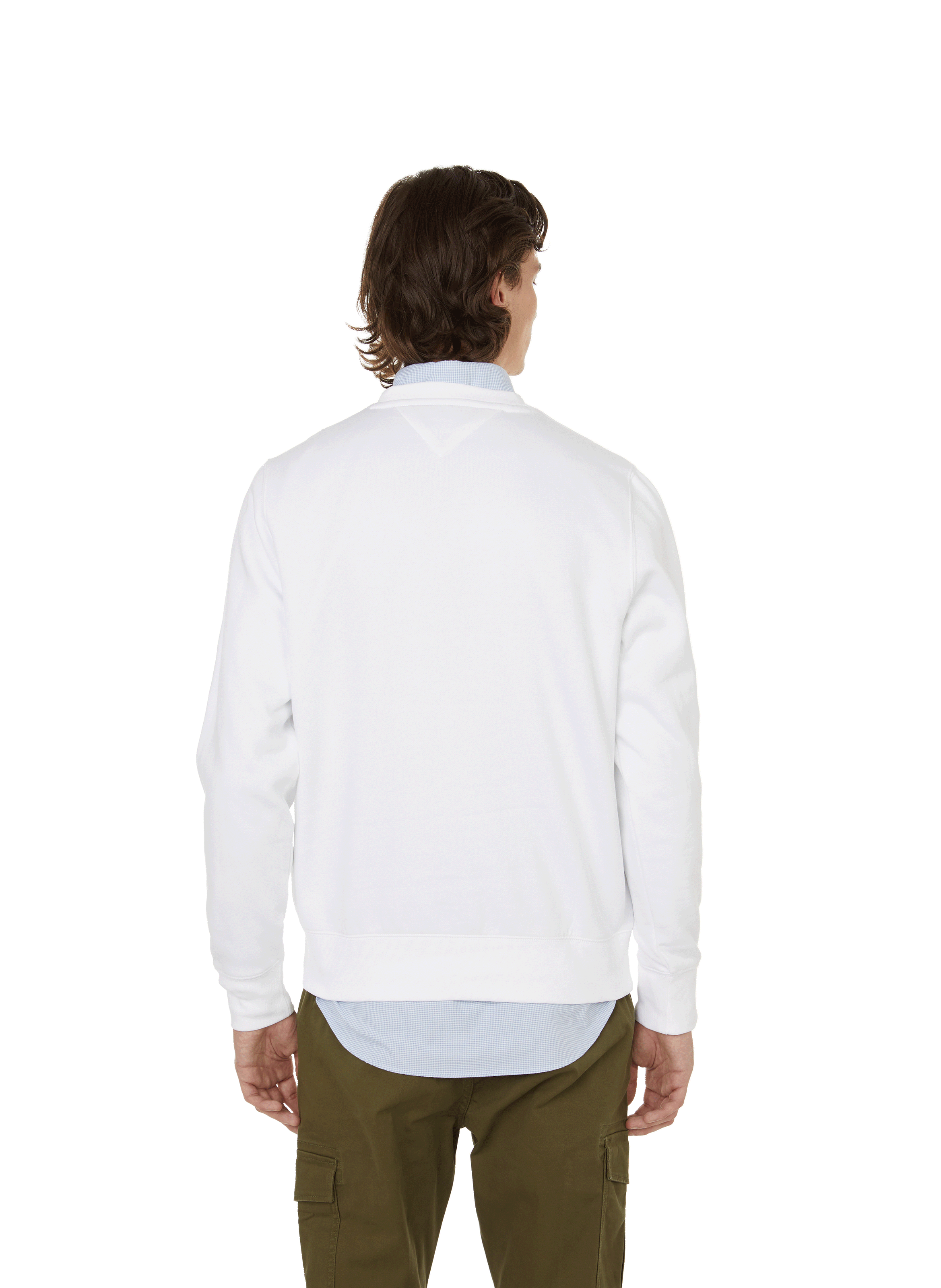 Sweatshirt logotypé Blanc