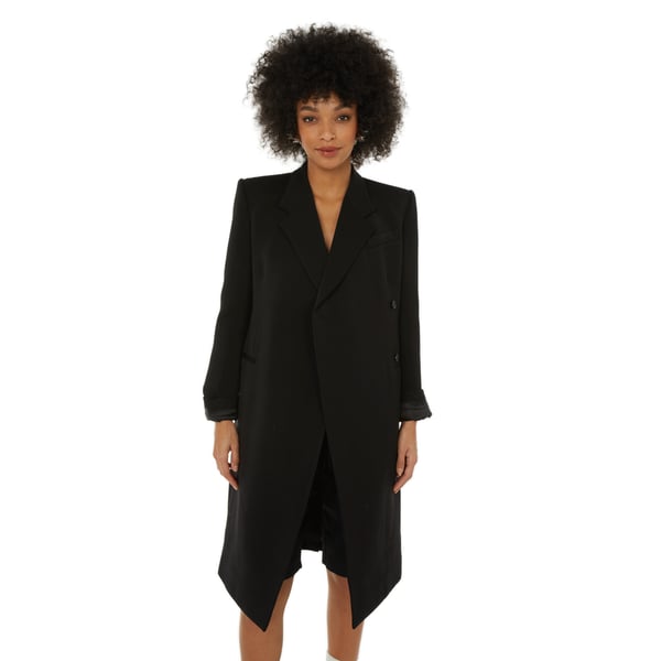 Manteau en laine mélangé