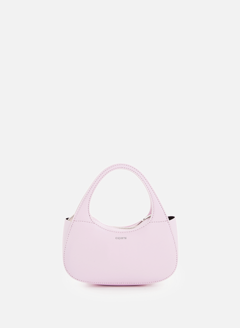 حقيبة جلدية صغيرة باللون الوردي COPERNI 