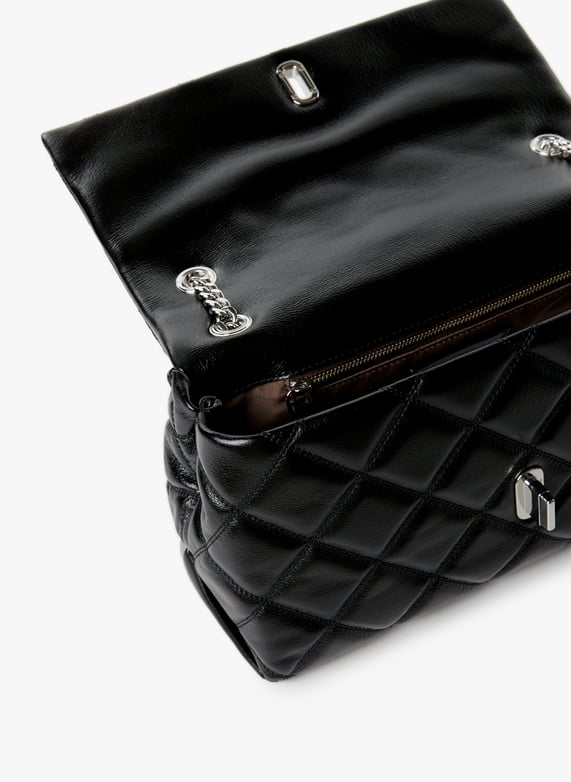 Sac à main Le Quilted Dual Convertible Shoulder Bag | Noir by MARC JACOBS Sac à main Le Quilted Dual Convertible Shoulder Bag Noir