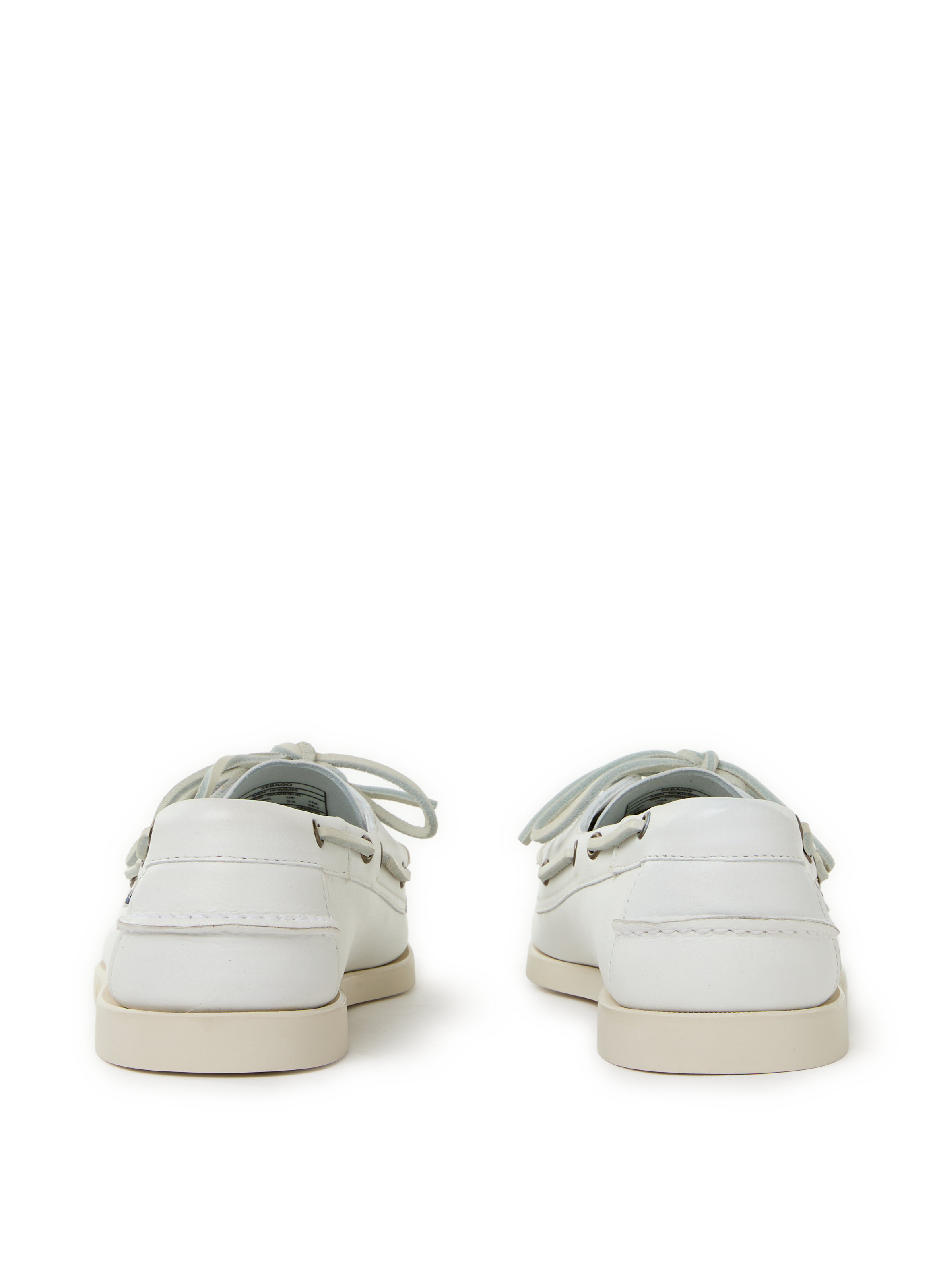 Portland leather moccasins SEBAGO White