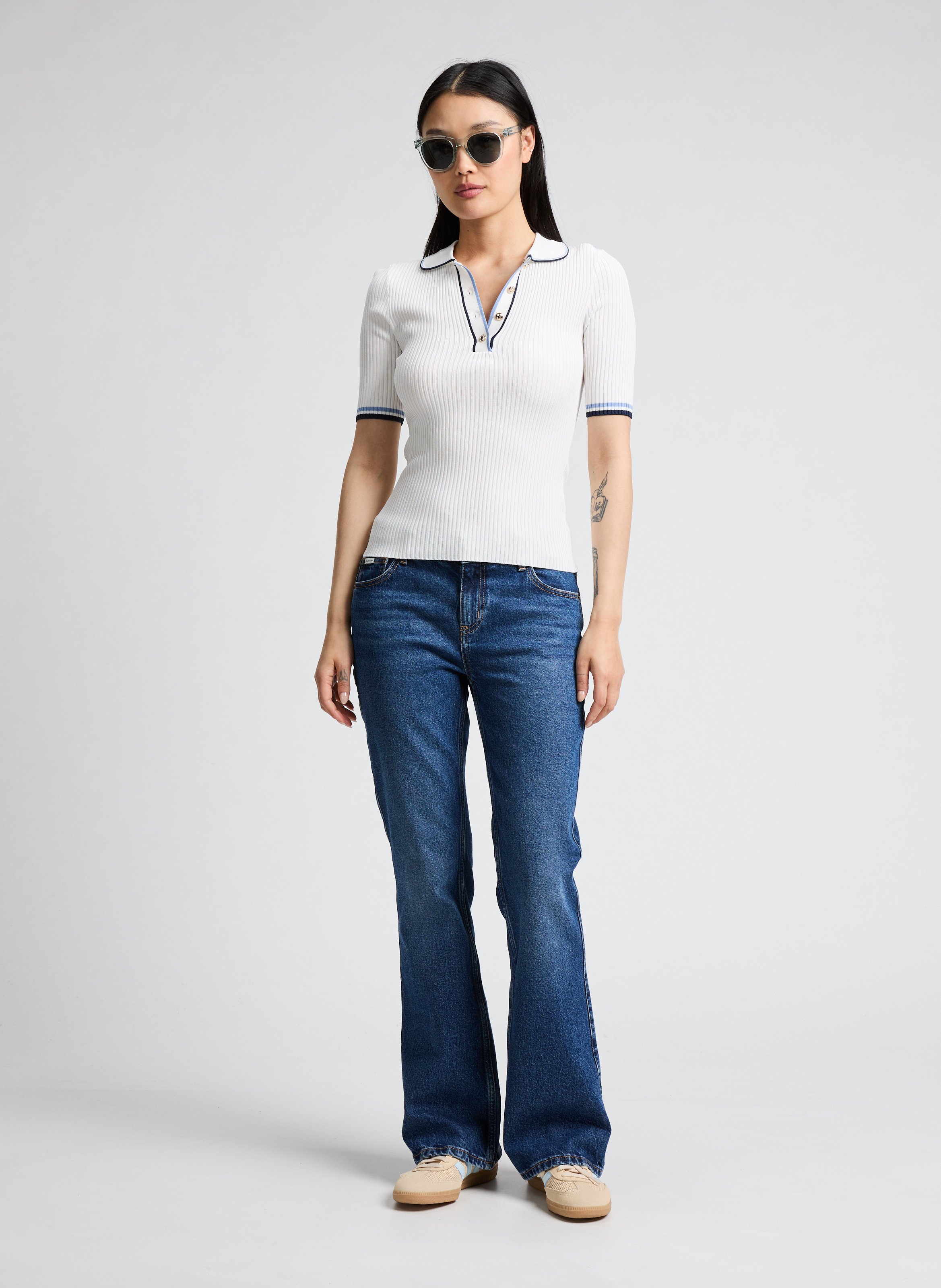 Lunettes de soleil glossy IZIPIZI Bleu