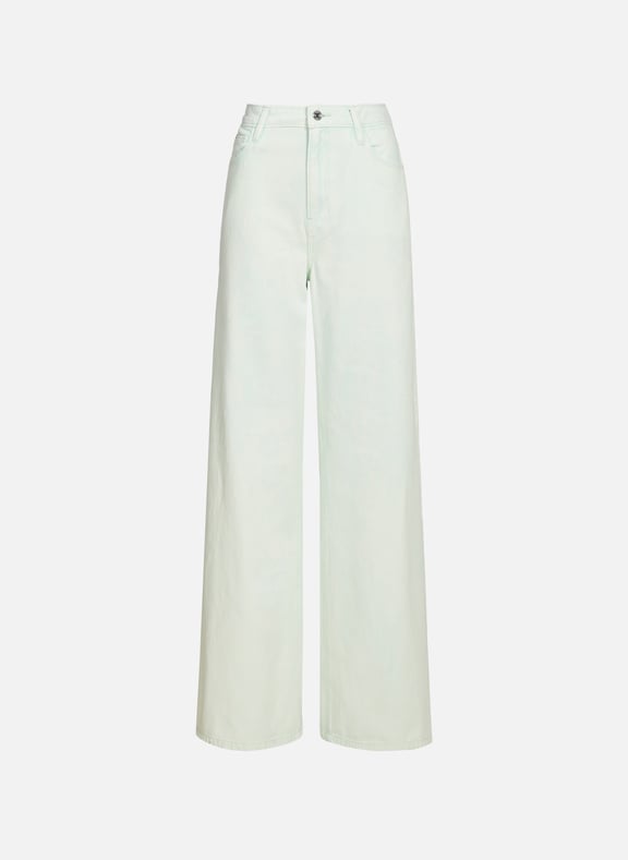 Wide leg cotton pants Blue by GUESS GUESS Wide leg cotton pants Blue