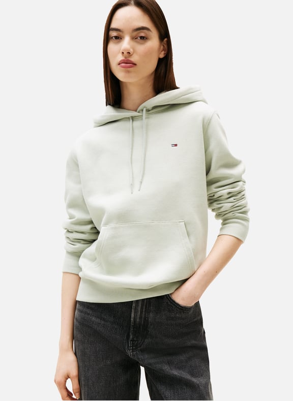 Cotton hoodie Khaki by TOMMY HILFIGER TOMMY HILFIGER Cotton hoodie Khaki