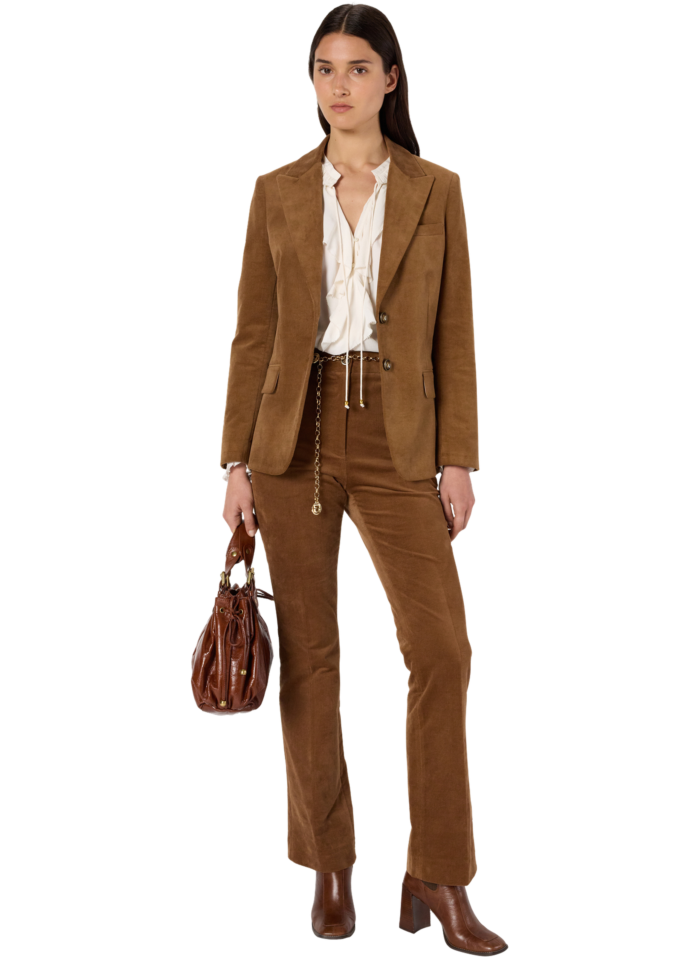 Veste en velours sergé - niava GERARD DAREL Marron